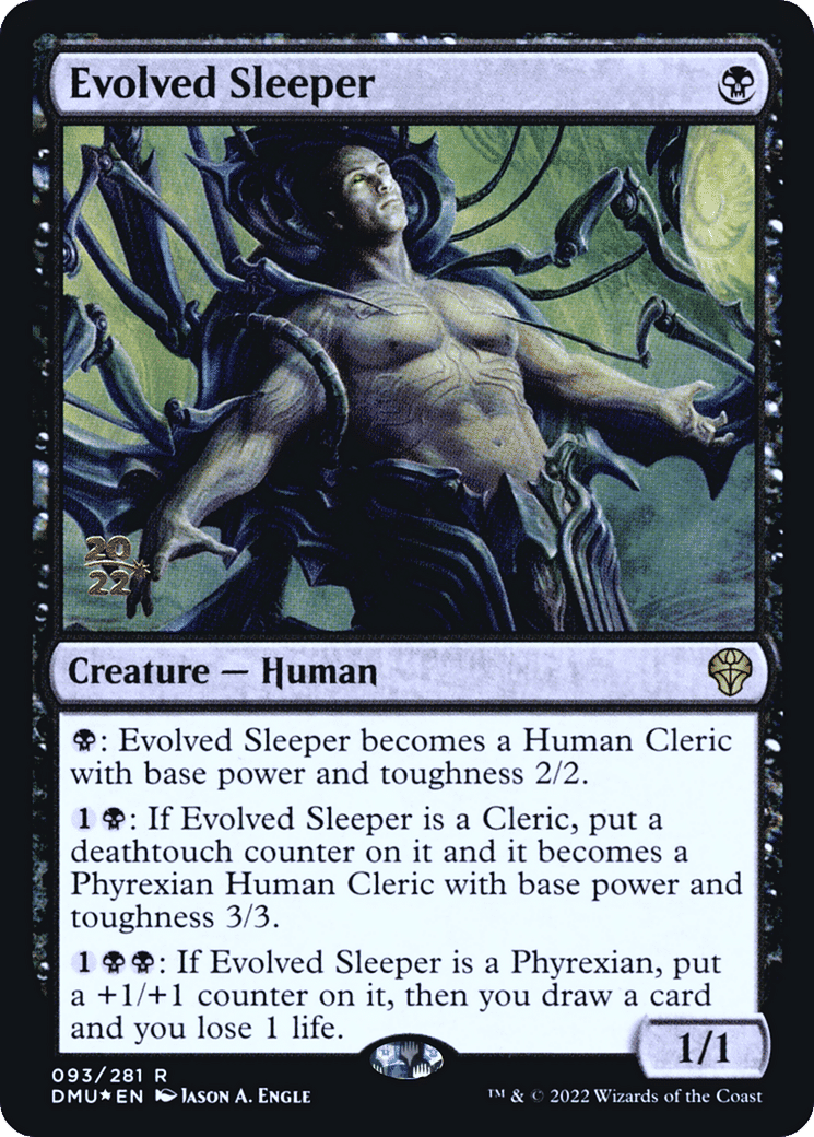 Evolved Sleeper — Dominaria United Promos — Magic: The Gathering