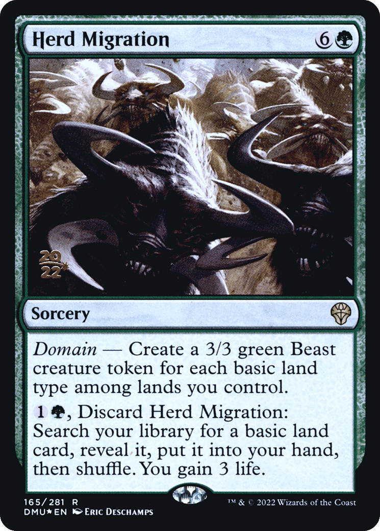 Herd Migration — Dominaria United Promos — Magic: The Gathering