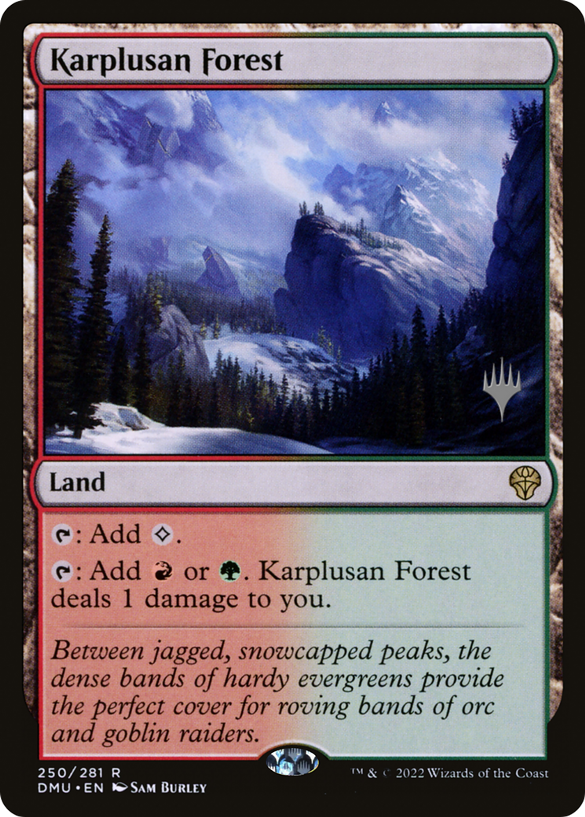 Forêt de Karpluse — Dominaria United Promos — Magic: The Gathering