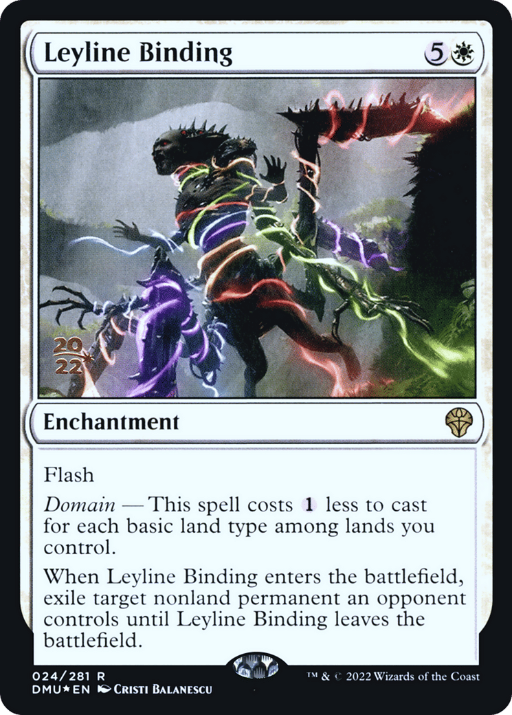 Leyline Binding — Dominaria United Promos — Magic: The Gathering