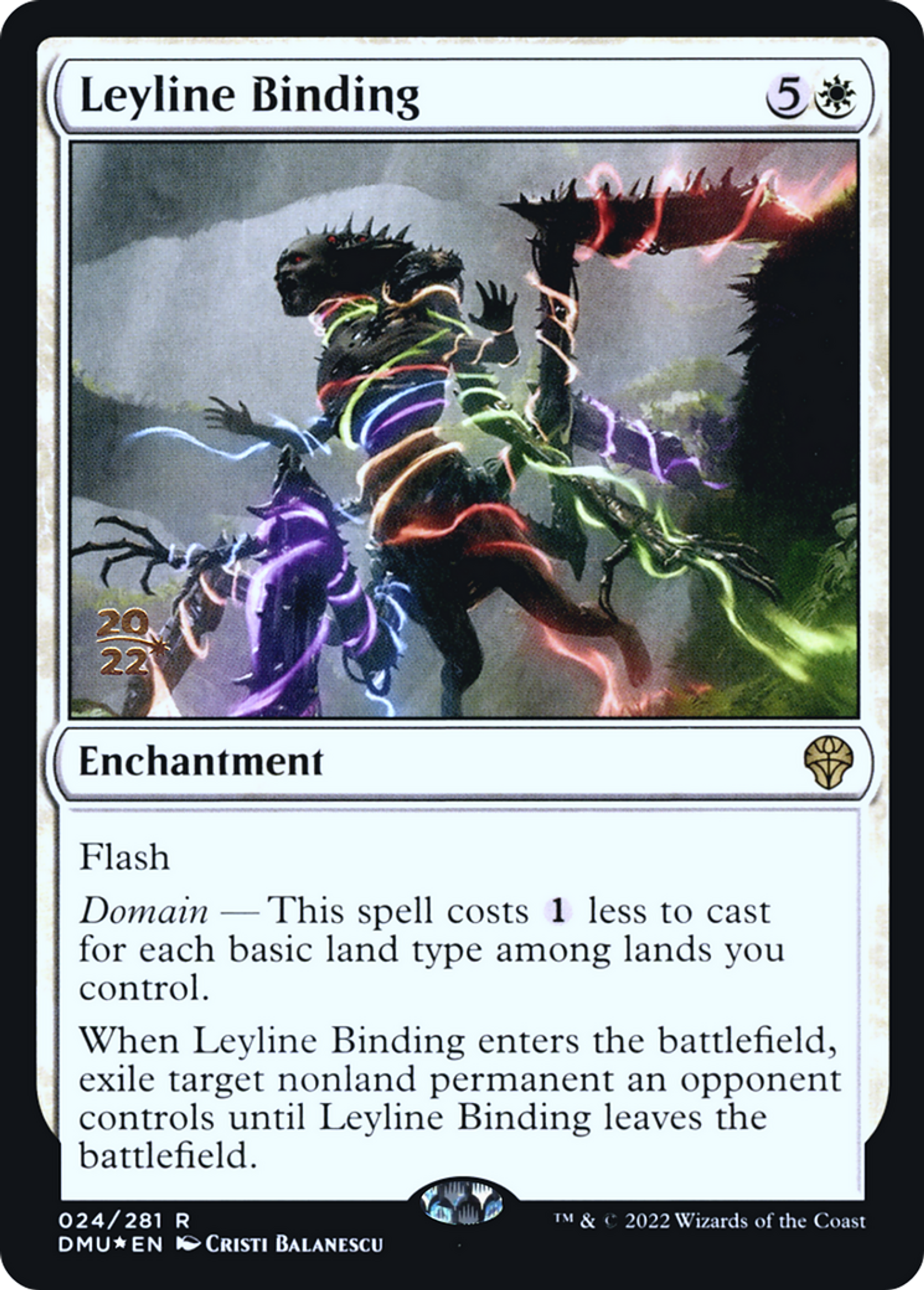 Emprisonnement par les lignes ley — Dominaria United Promos — Magic: The Gathering