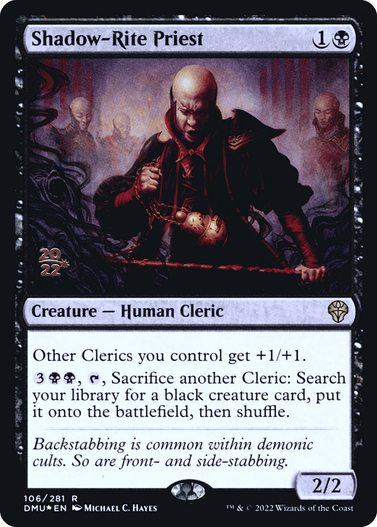 Shadow-Rite Priest — Dominaria United Promos — Magic: The Gathering