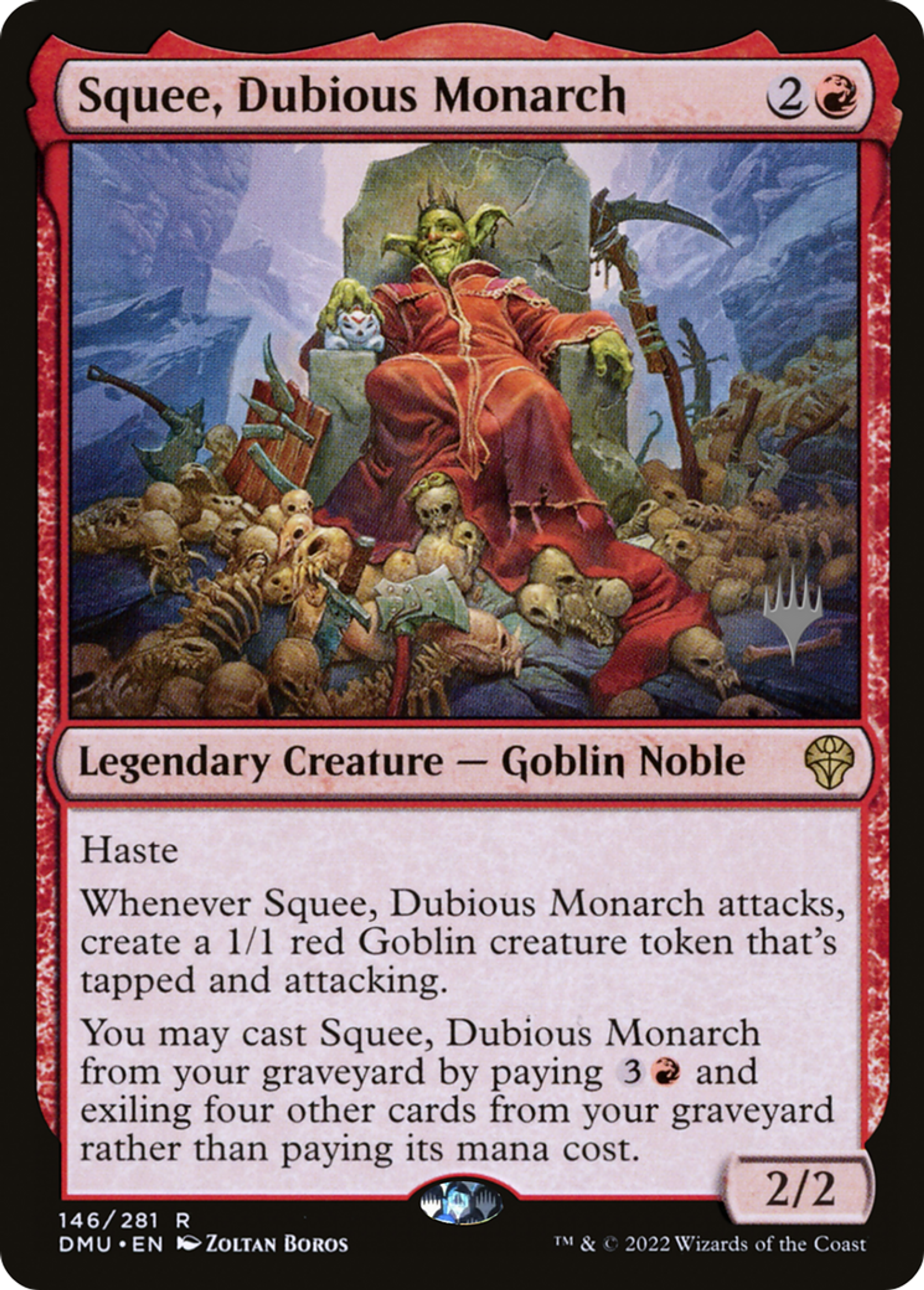 Skwi, monarque douteux — Dominaria United Promos — Magic: The Gathering