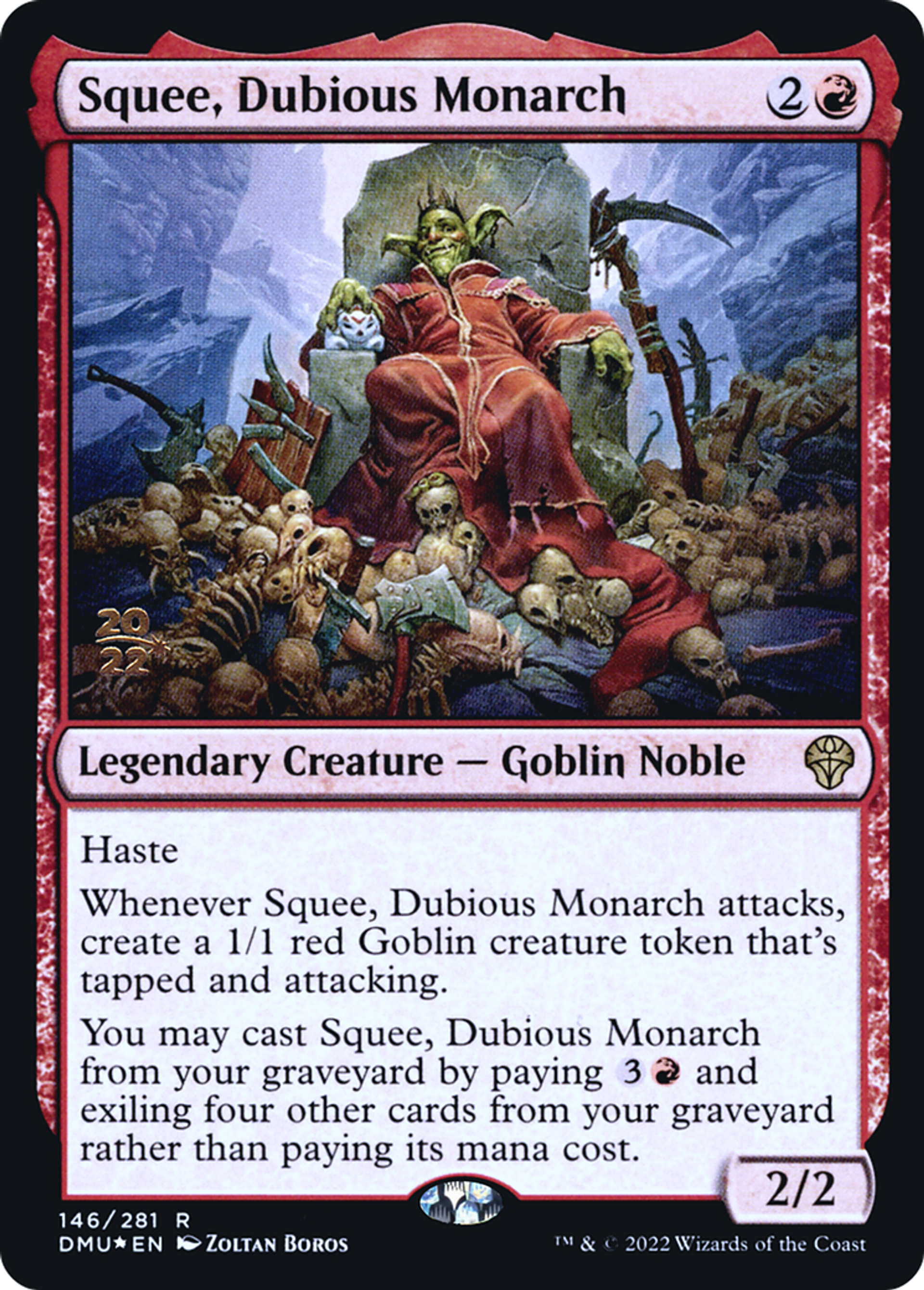 Skwi, monarque douteux — Dominaria United Promos — Magic: The Gathering