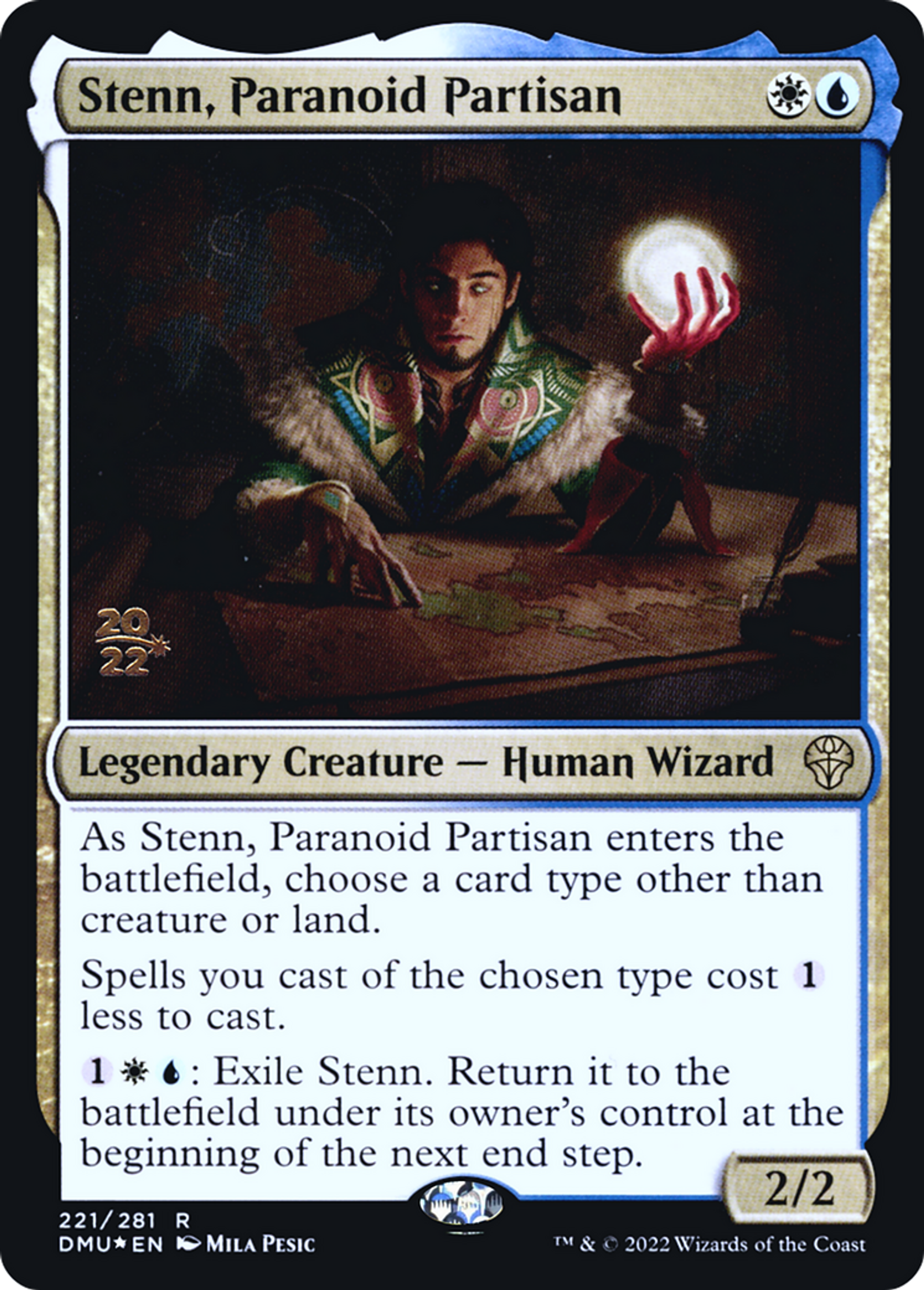 Stenn, partisan paranoïaque — Dominaria United Promos — Magic: The Gathering
