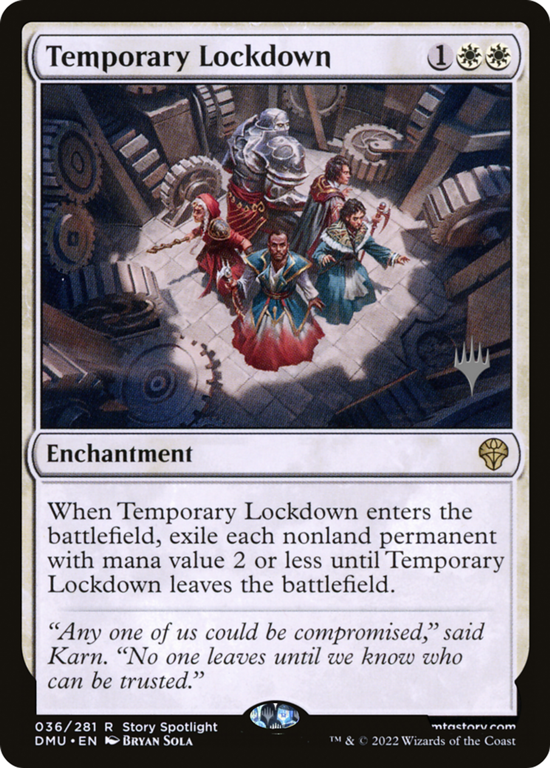Confinement temporaire — Dominaria United Promos — Magic: The Gathering