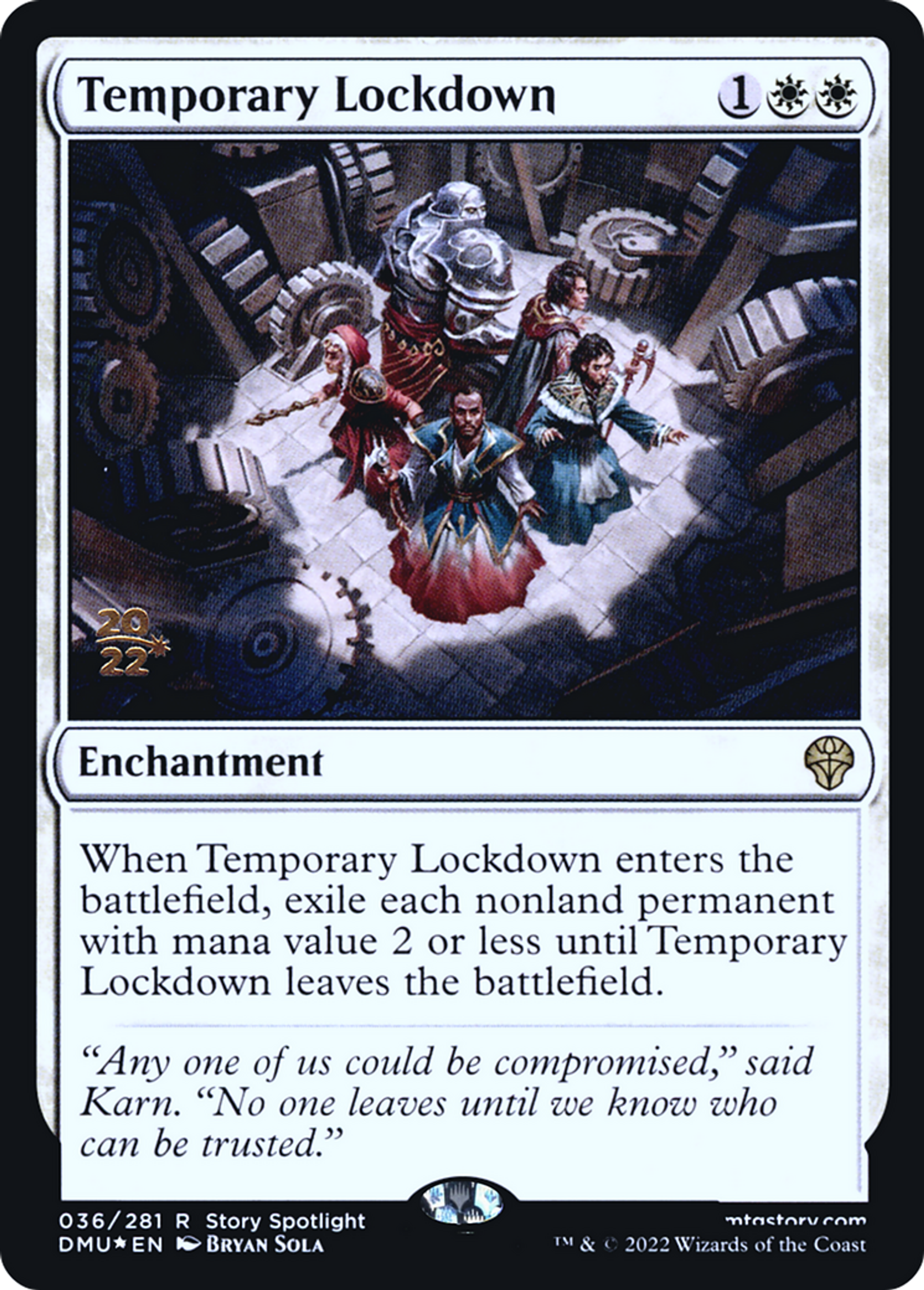 Confinement temporaire — Dominaria United Promos — Magic: The Gathering