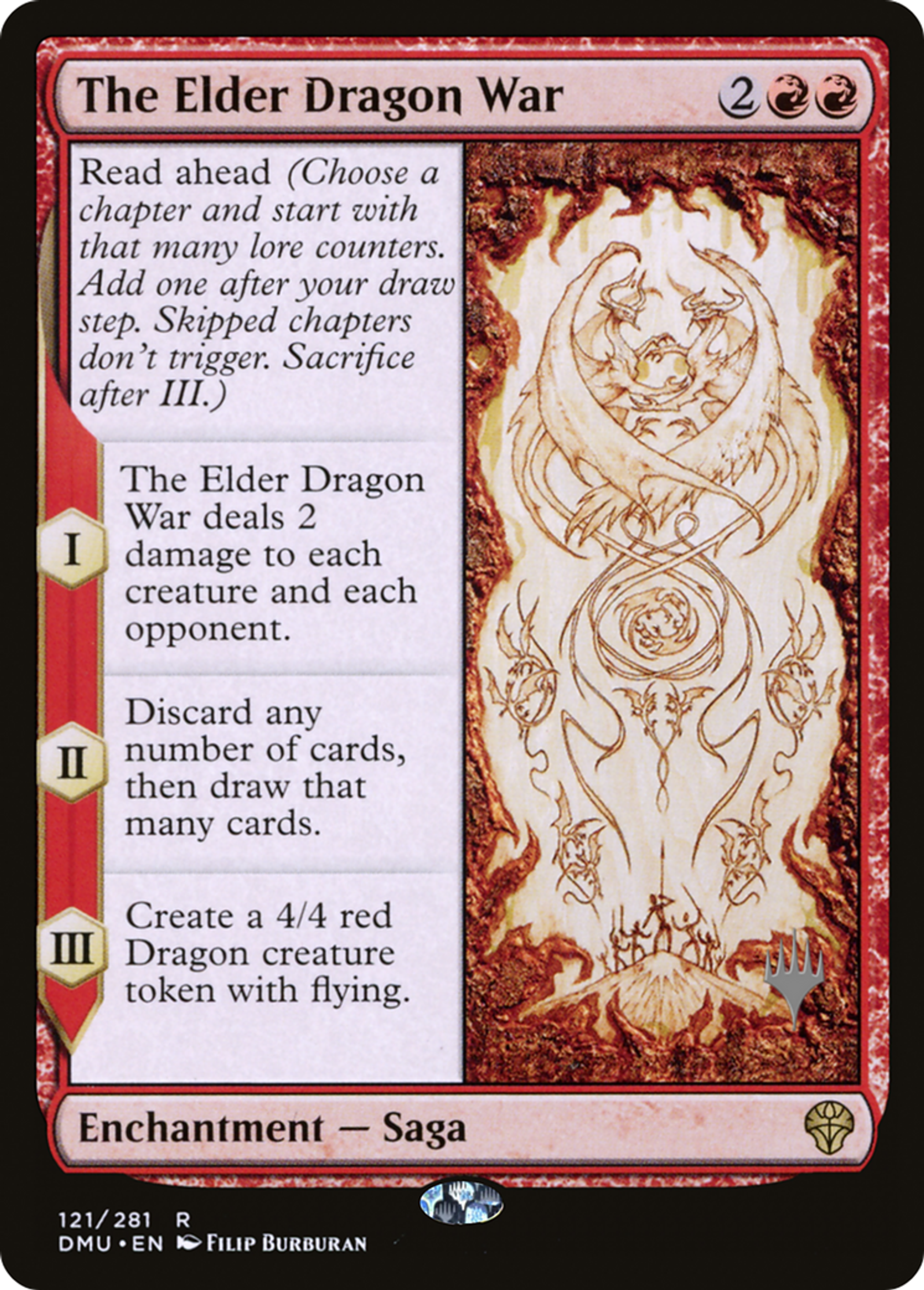La Guerre des ancêtres dragons — Dominaria United Promos — Magic: The Gathering