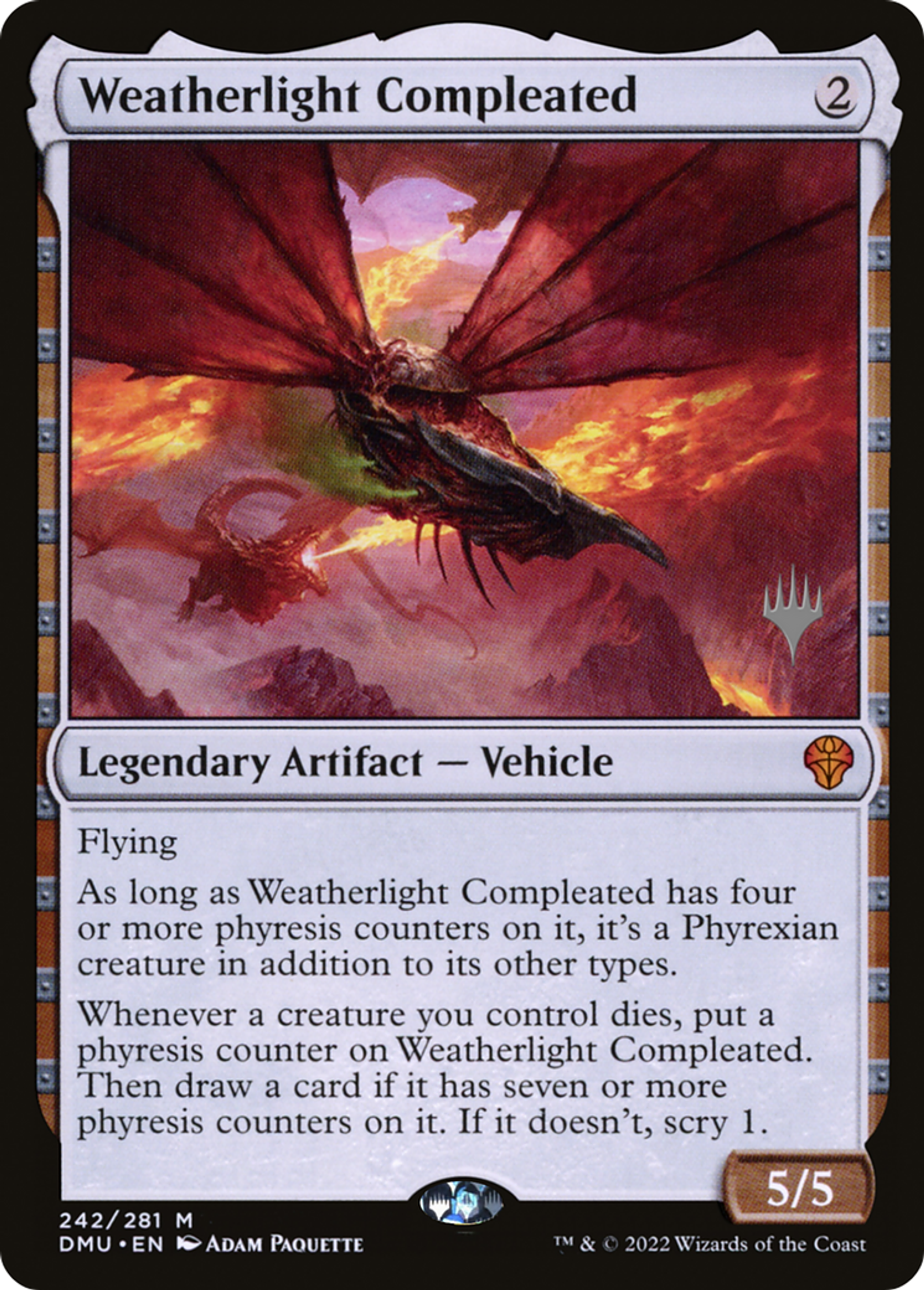 L'Aquilon parachevé — Dominaria United Promos — Magic: The Gathering