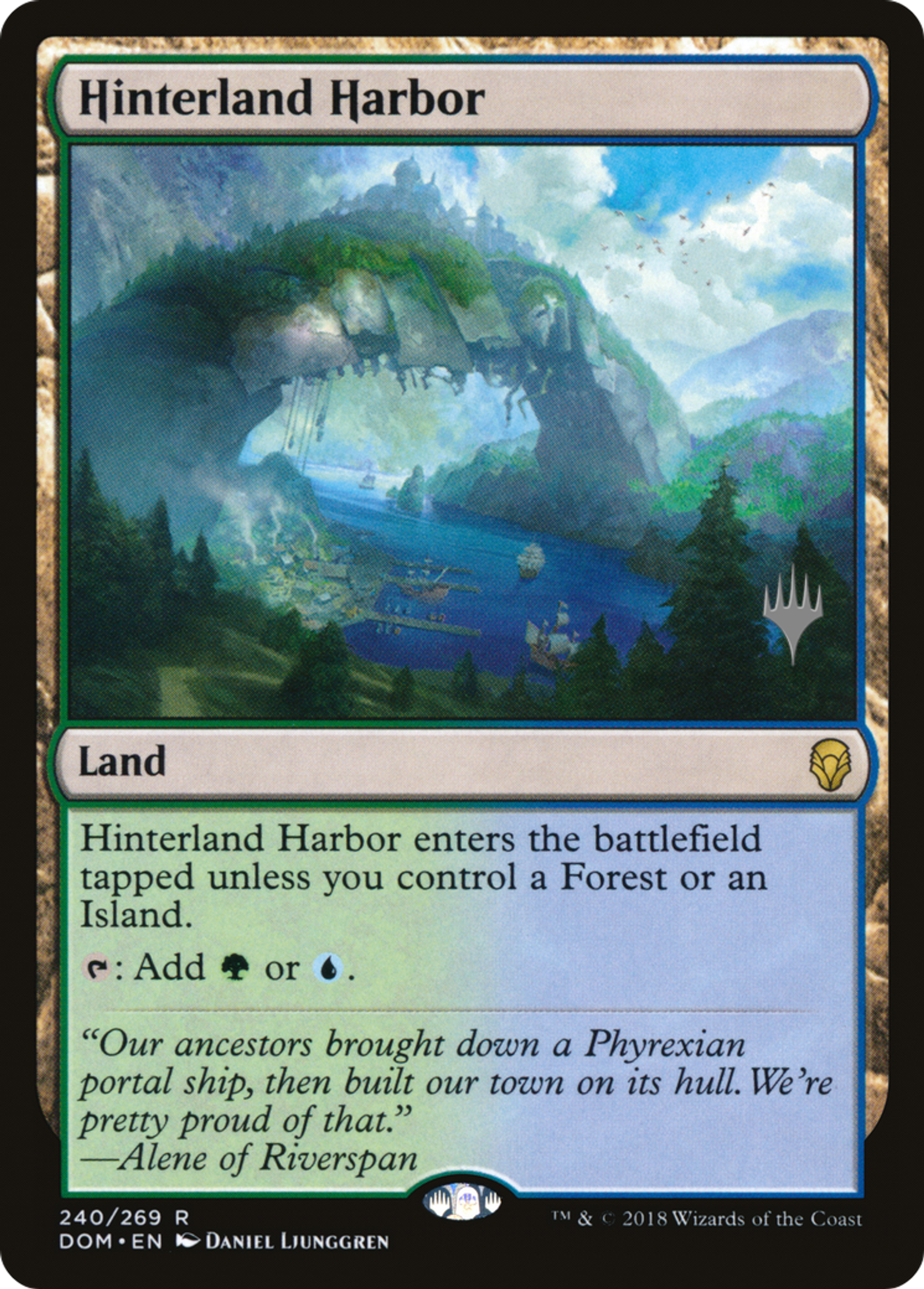 Hinterland Harbor — Dominaria Promos — Magic: The Gathering