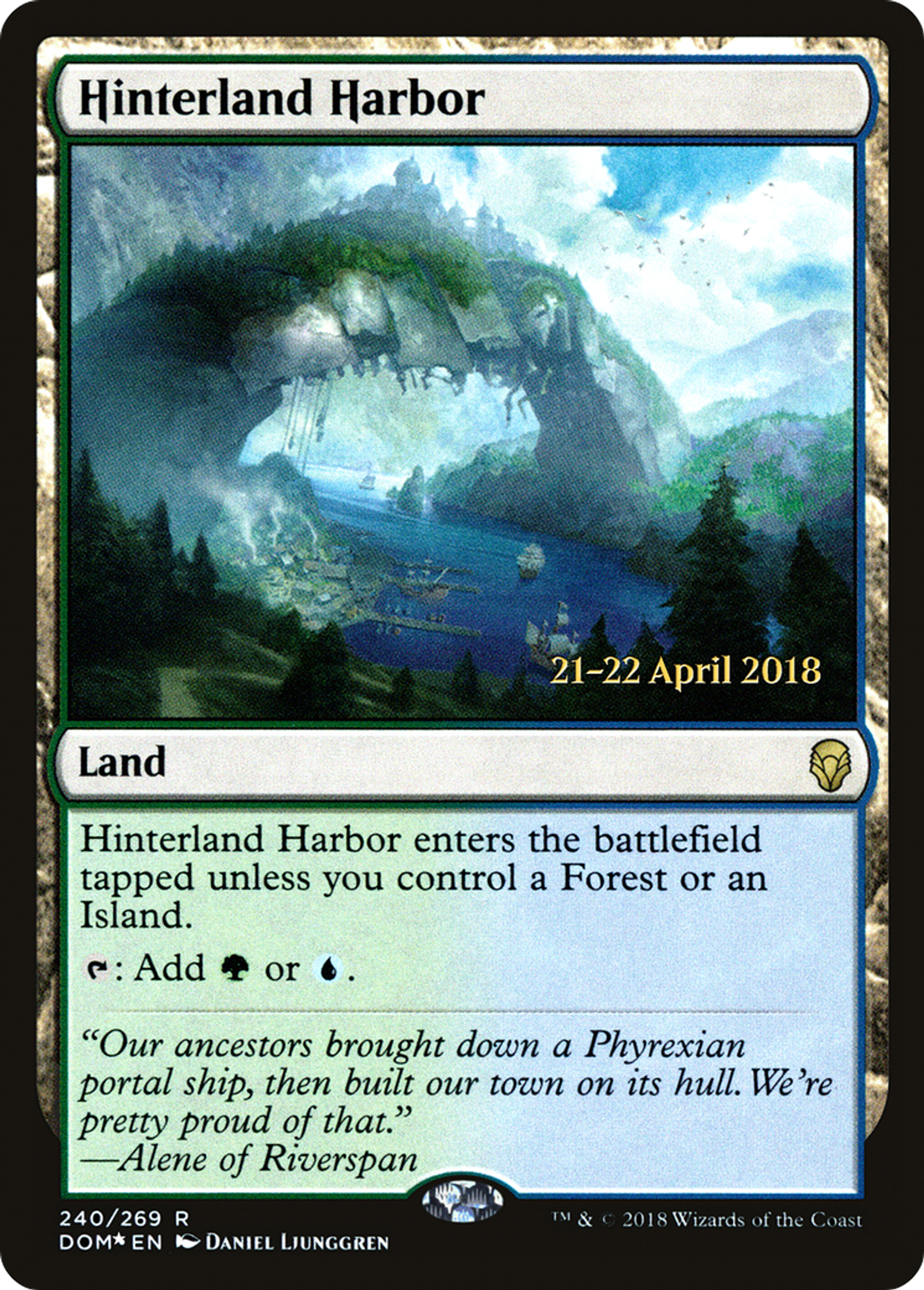 Hinterland Harbor — Dominaria Promos — Magic: The Gathering