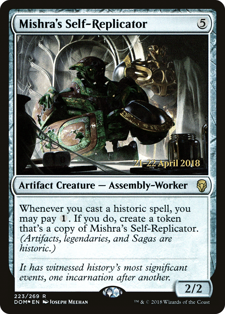 Mishra's Self-Replicator — Dominaria Promos — Magic: The Gathering