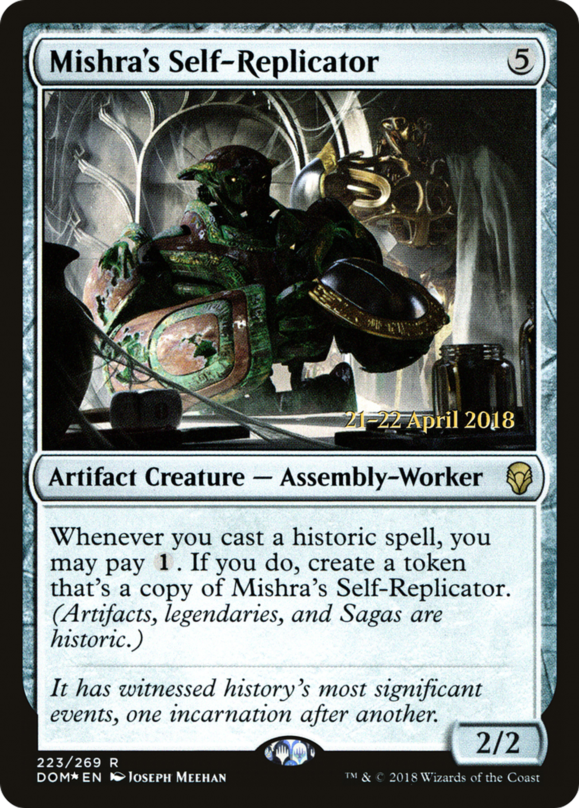 Mishra's Self-Replicator — Dominaria Promos — Magic: The Gathering