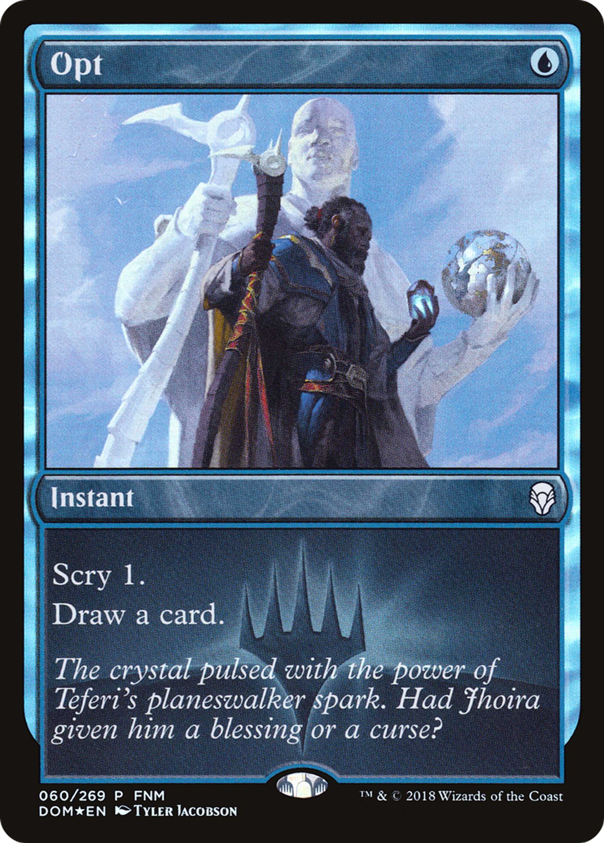 Opt — Dominaria Promos — Magic: The Gathering