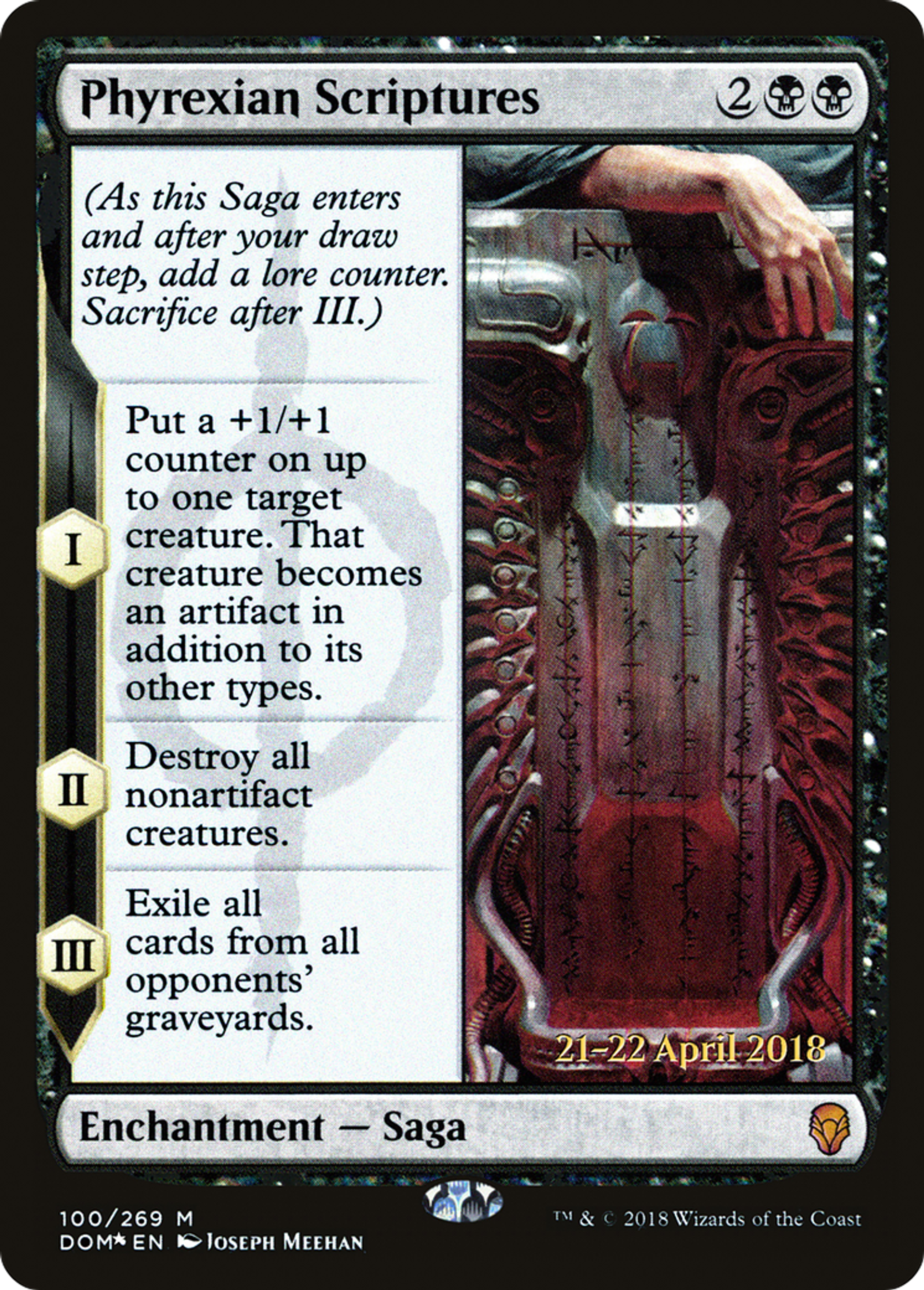 Phyrexian Scriptures — Dominaria Promos — Magic: The Gathering