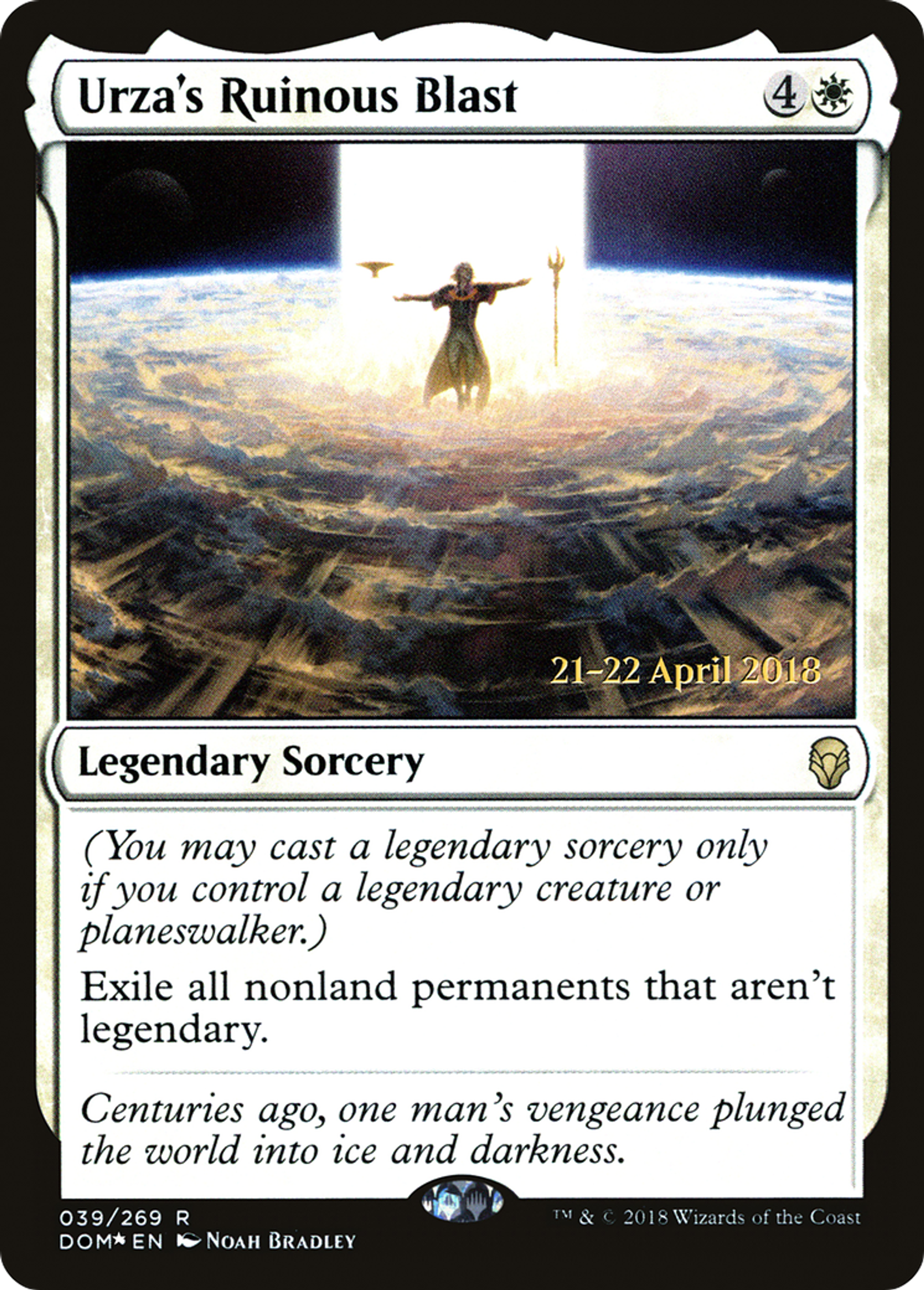 Urza's Ruinous Blast — Dominaria Promos — Magic: The Gathering