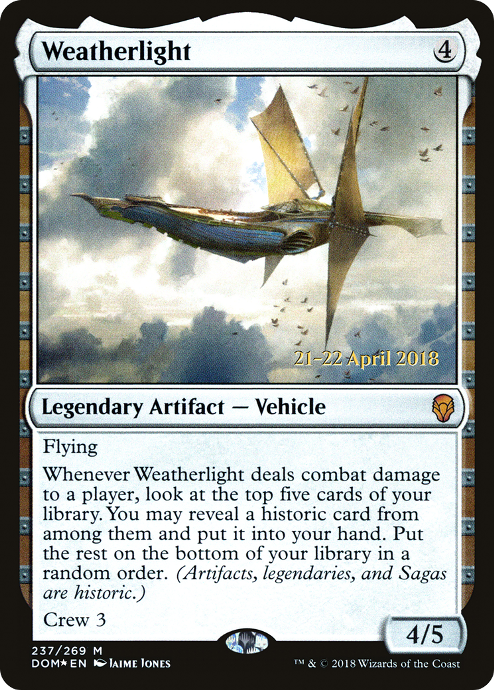 Weatherlight — Dominaria Promos — Magic: The Gathering