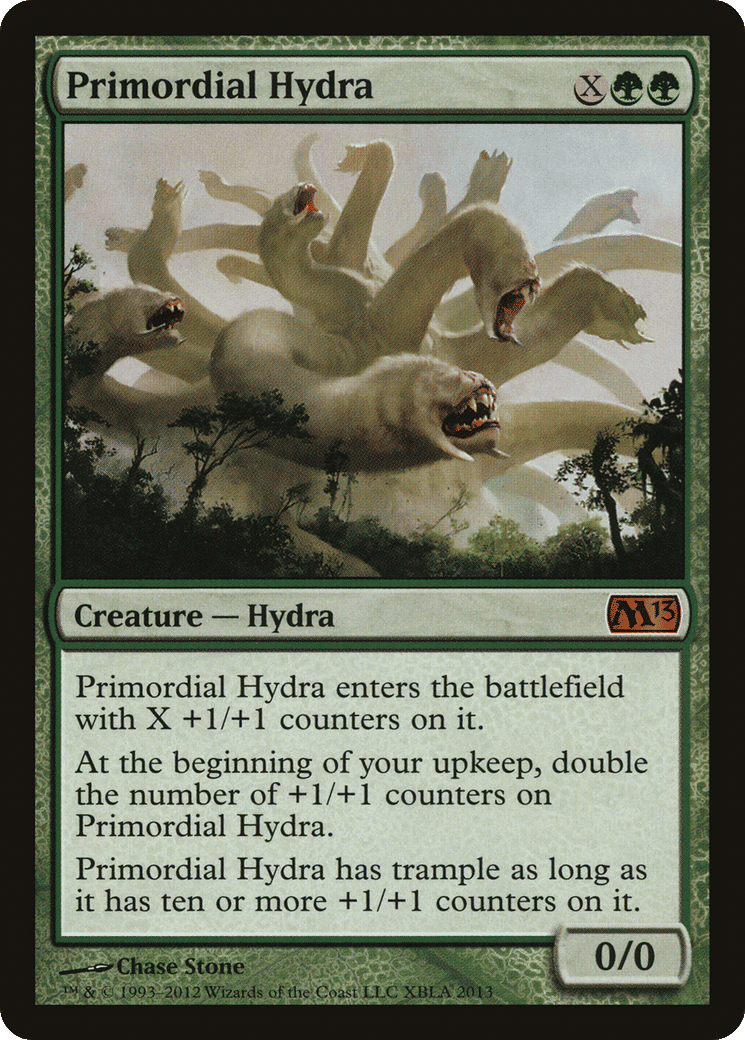 Hydre primordiale — Duels of the Planeswalkers 2013 Promos — Magic: The Gathering