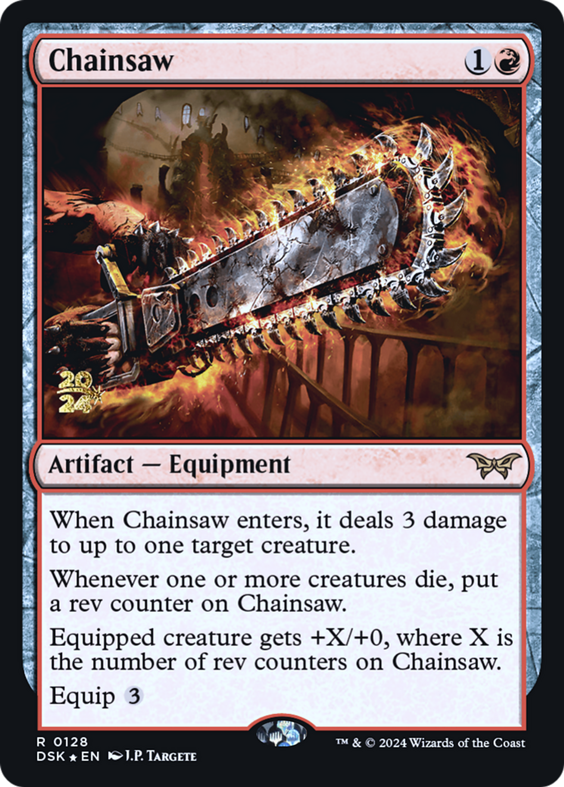 Chainsaw — Duskmourn: House of Horror Promos — Magic: The Gathering