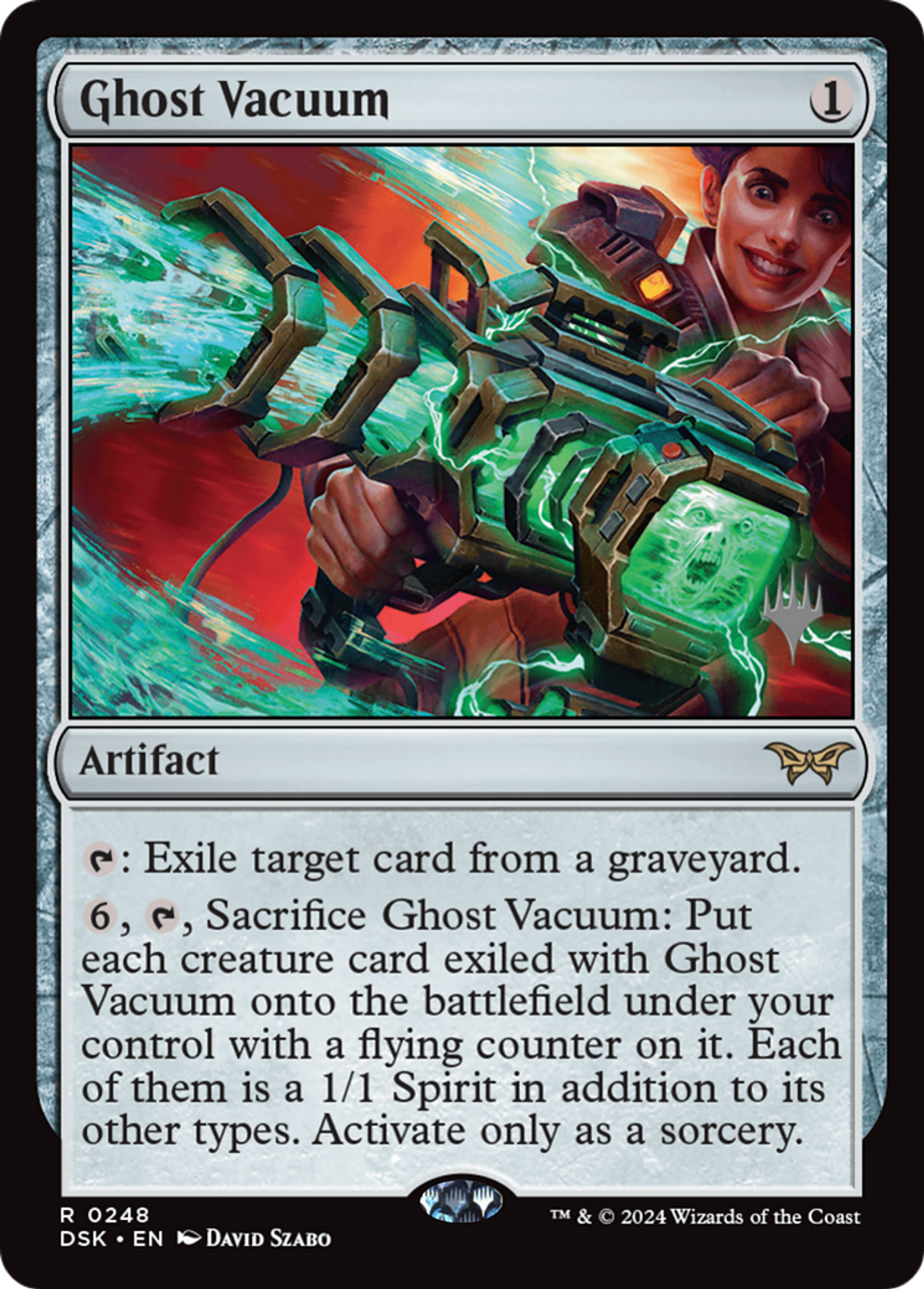 Ghost Vacuum — Duskmourn: House of Horror Promos — Magic: The Gathering
