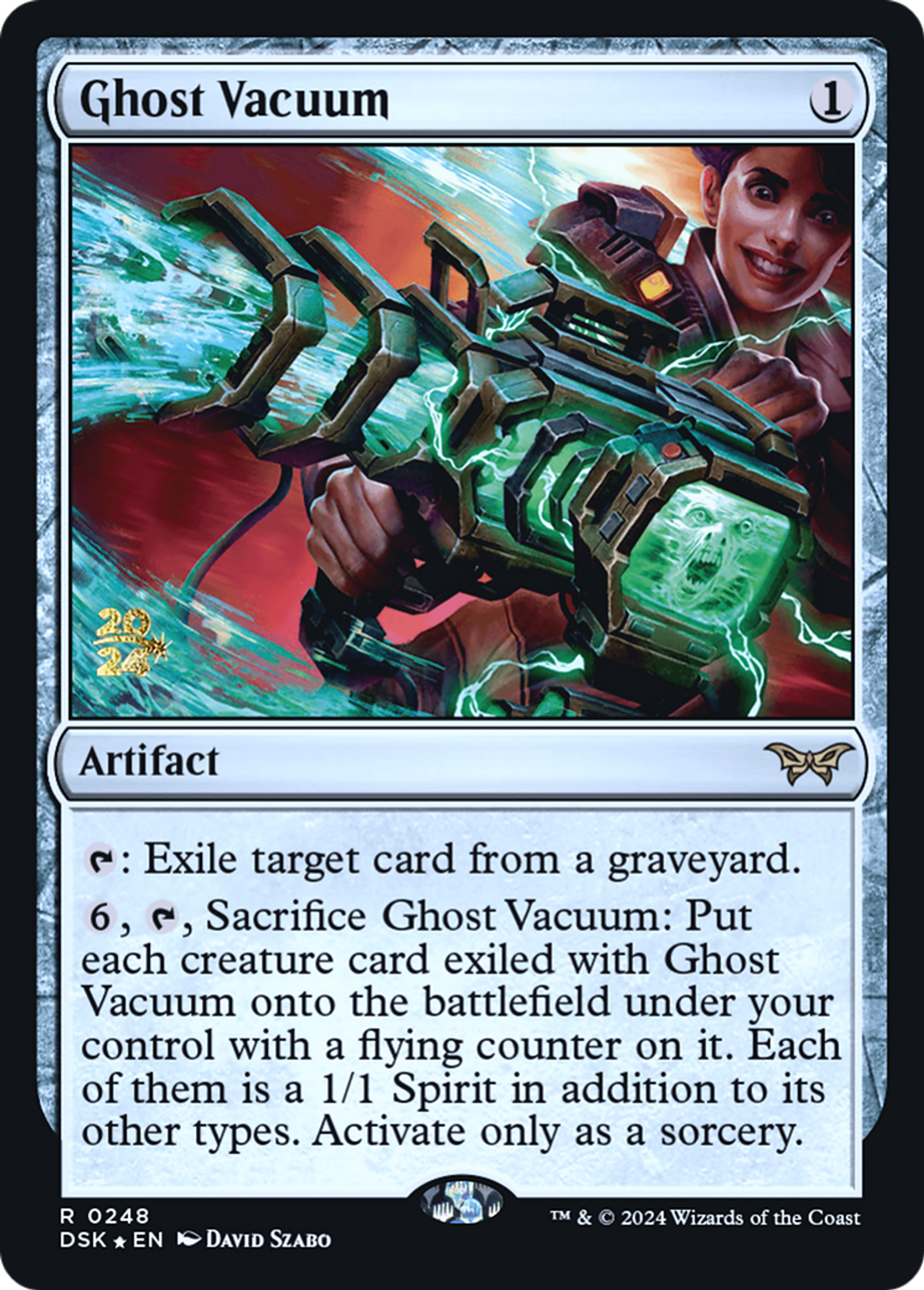 Ghost Vacuum — Duskmourn: House of Horror Promos — Magic: The Gathering