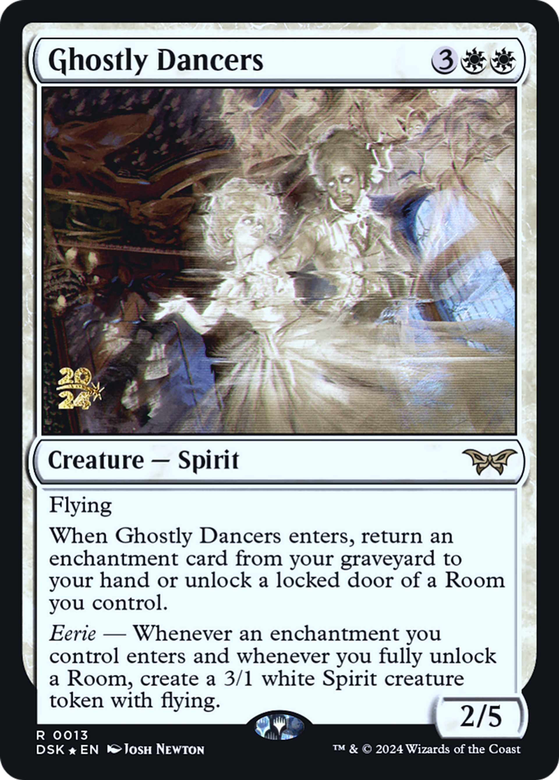 Ghostly Dancers — Duskmourn: House of Horror Promos — Magic: The Gathering
