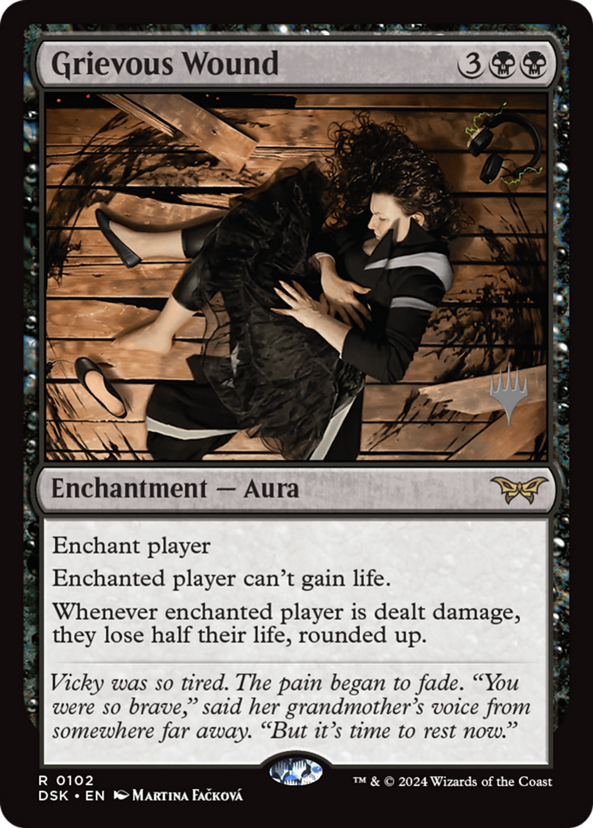 Grievous Wound — Duskmourn: House of Horror Promos — Magic: The Gathering