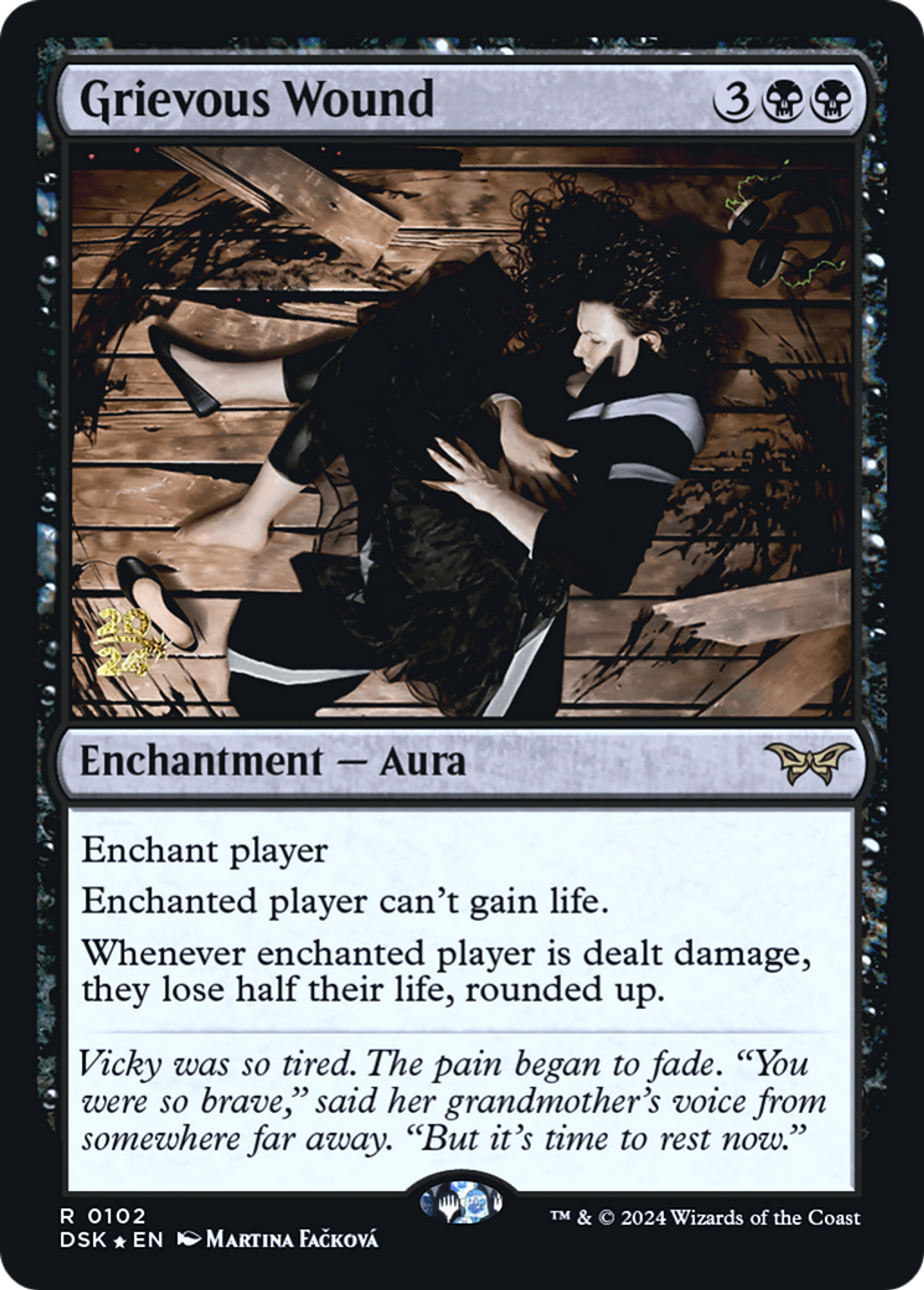Grievous Wound — Duskmourn: House of Horror Promos — Magic: The Gathering