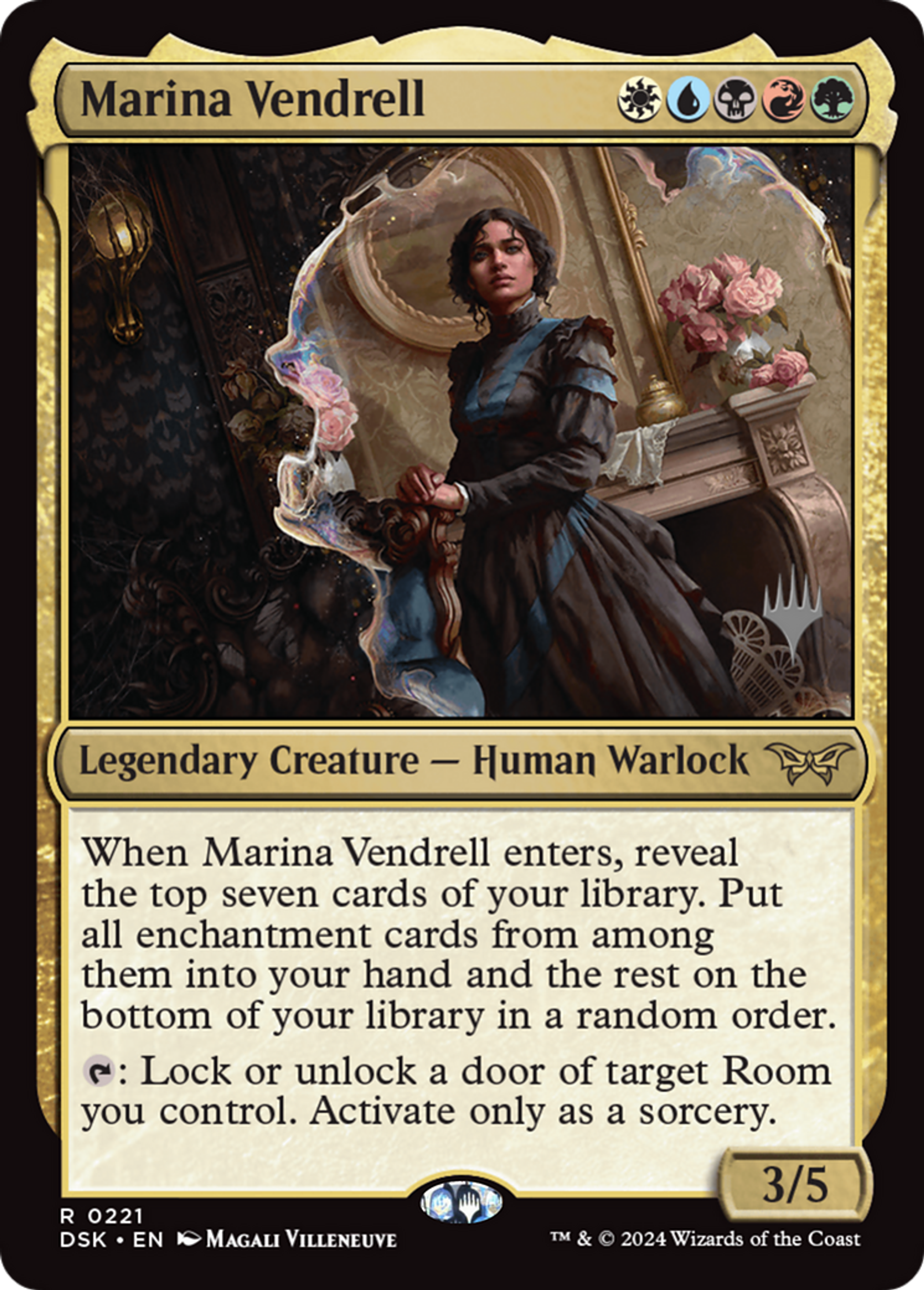 Marina Vendrell — Duskmourn: House of Horror Promos — Magic: The Gathering