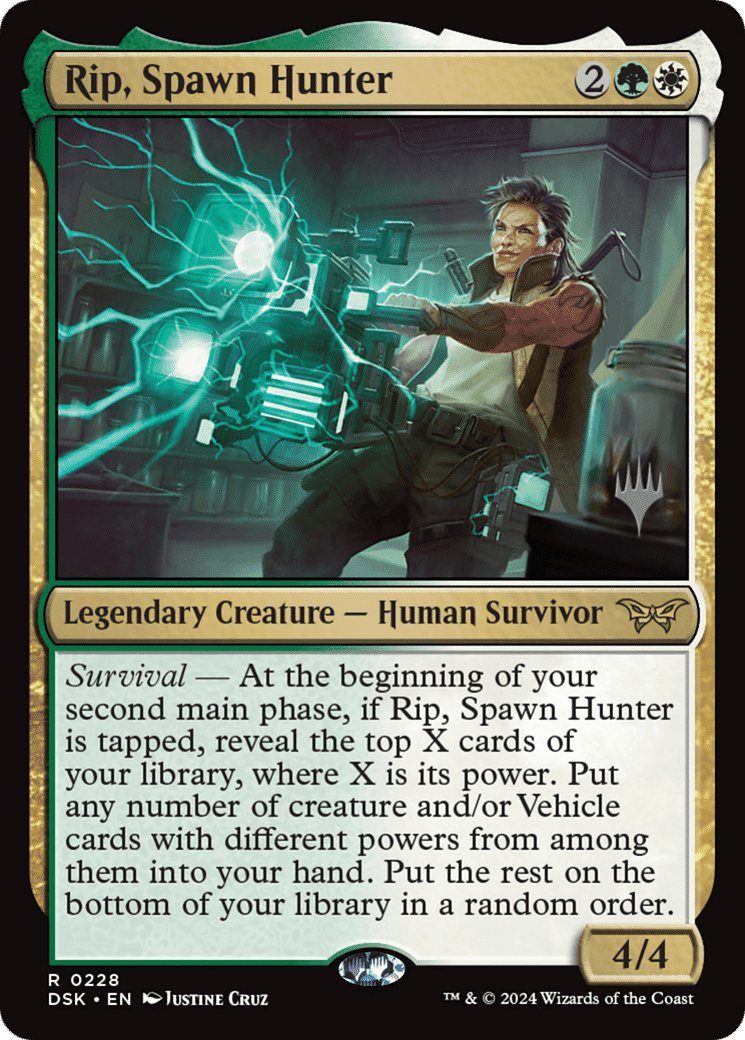 Rip, Spawn Hunter — Duskmourn: House of Horror Promos — Magic: The Gathering