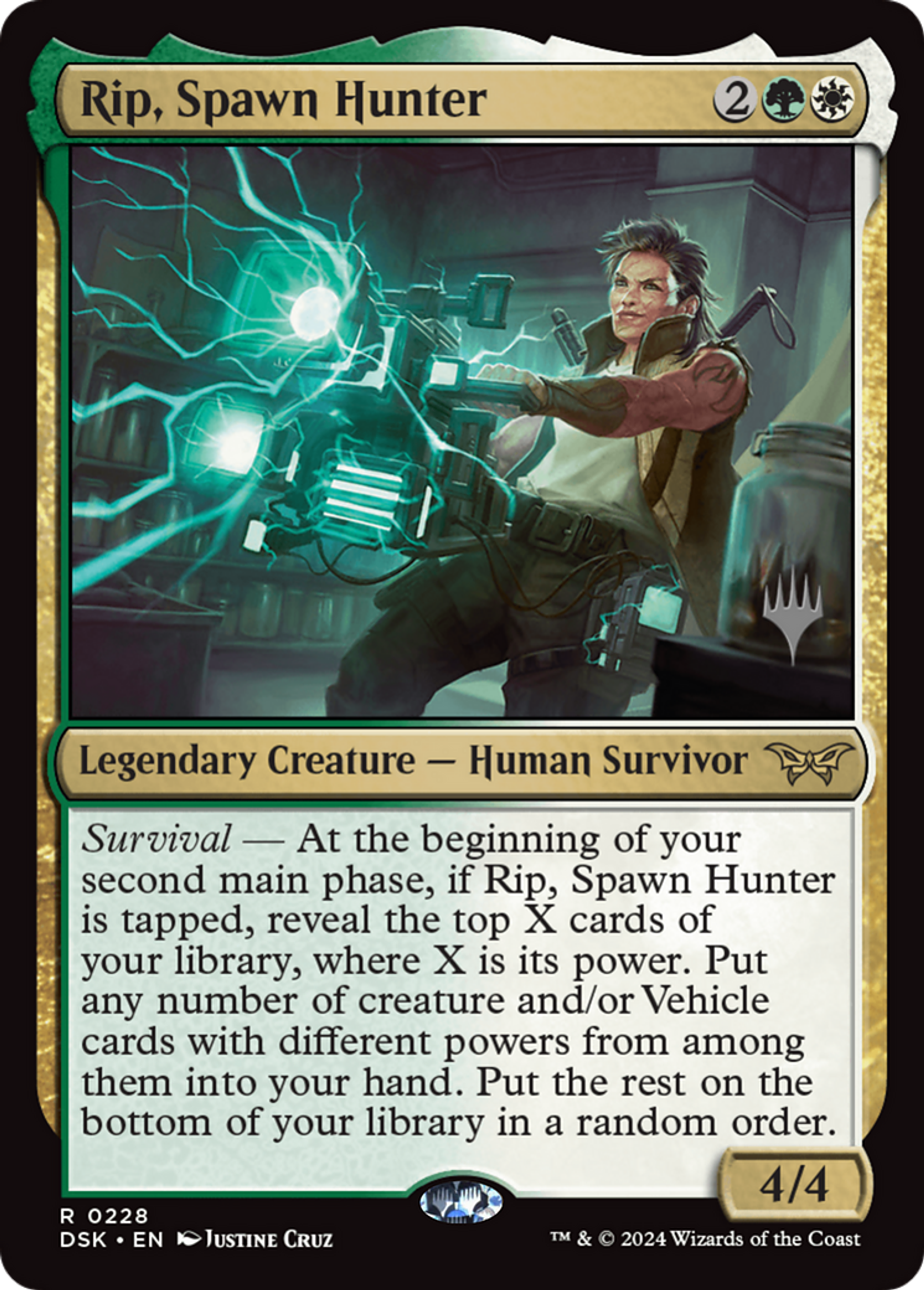 Rip, Spawn Hunter — Duskmourn: House of Horror Promos — Magic: The Gathering