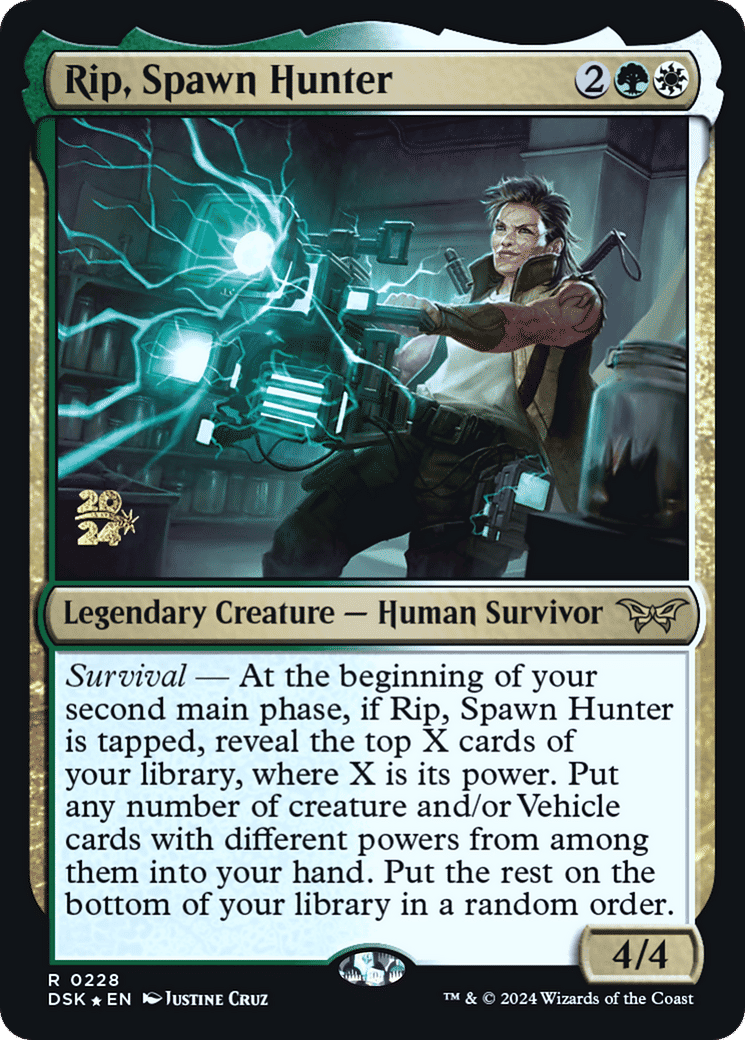 Rip, Spawn Hunter — Duskmourn: House of Horror Promos — Magic: The Gathering