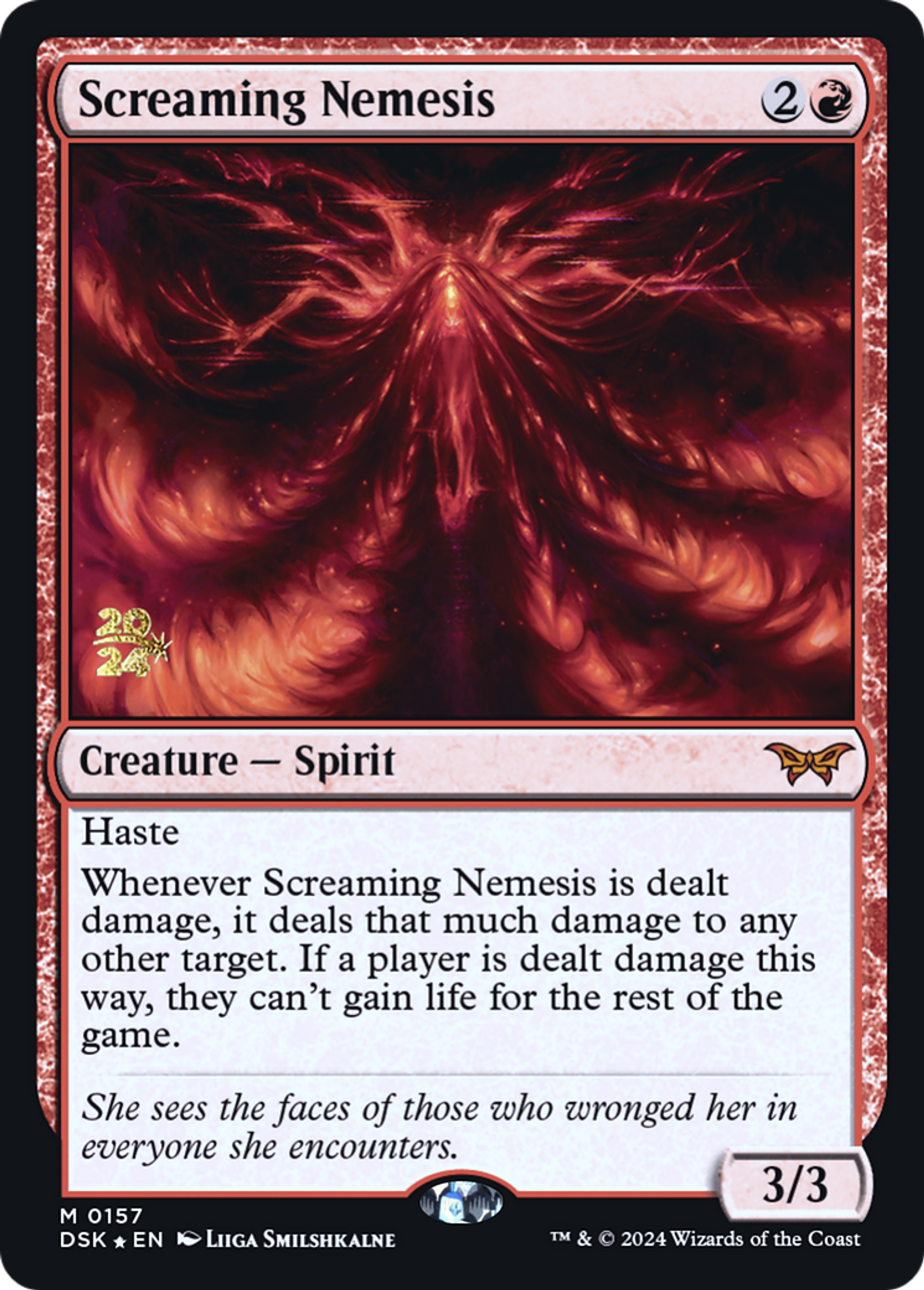 Screaming Nemesis — Duskmourn: House of Horror Promos — Magic: The Gathering
