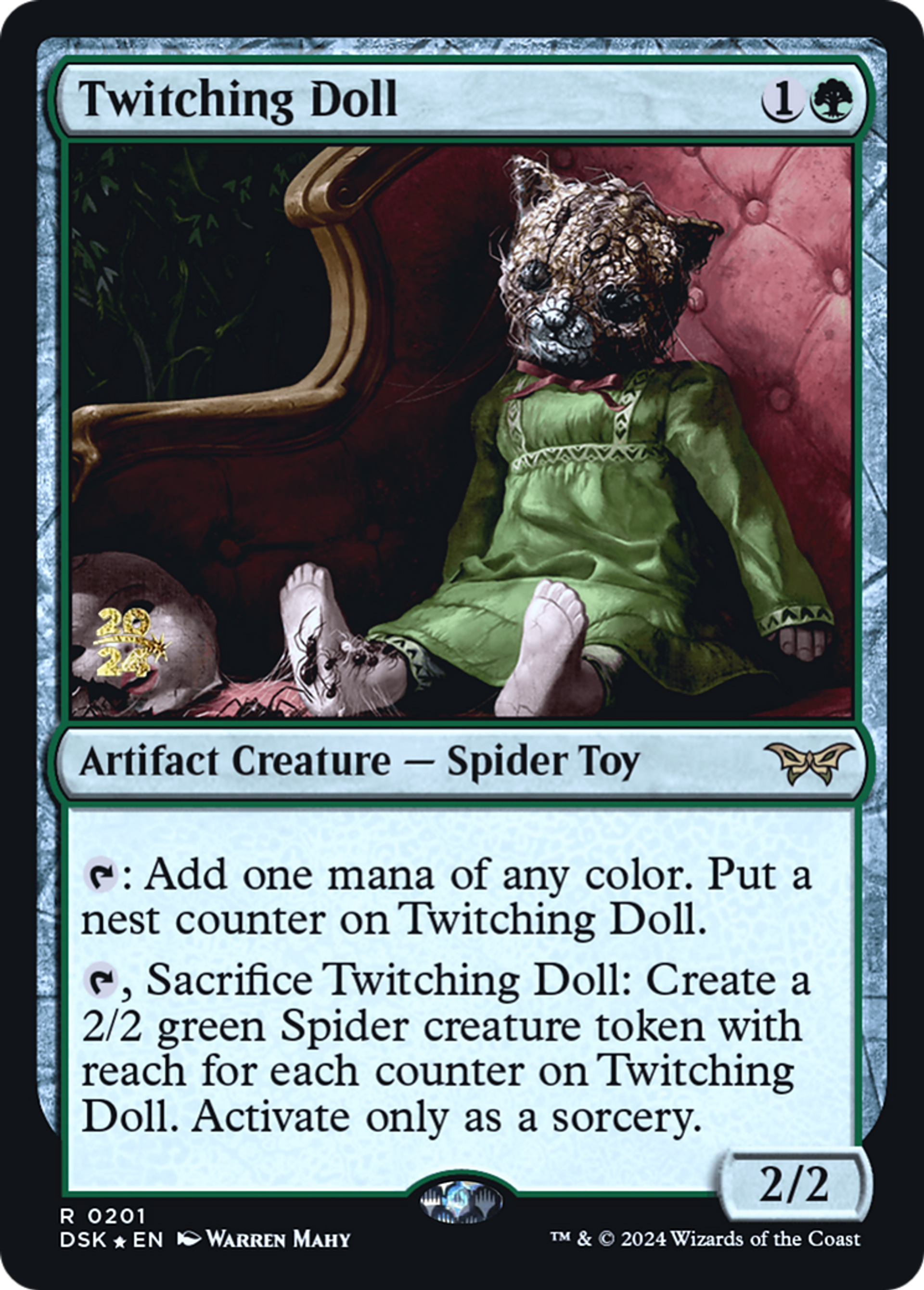Twitching Doll — Duskmourn: House of Horror Promos — Magic: The Gathering