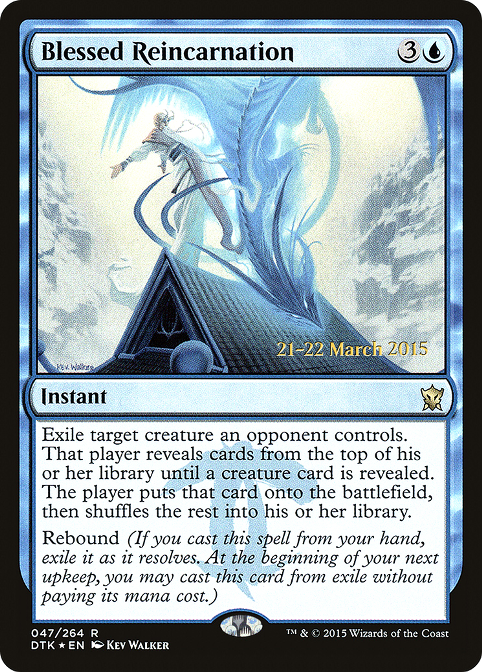 Blessed Reincarnation — Dragons of Tarkir Promos — Magic: The Gathering