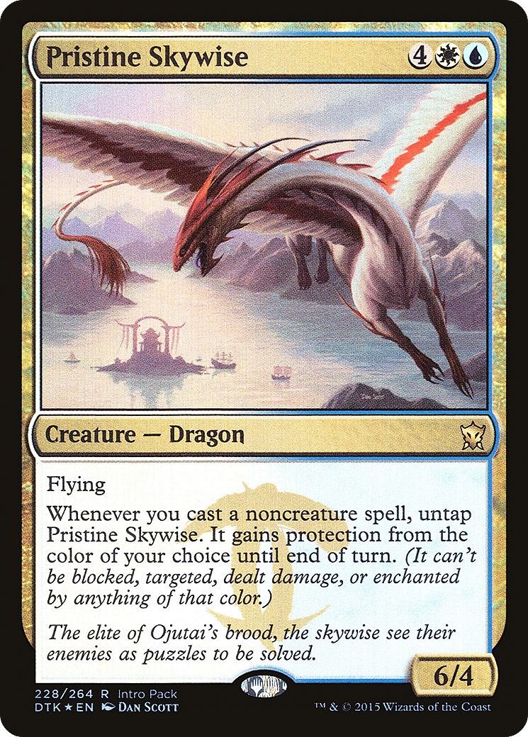 Pristine Skywise — Dragons of Tarkir Promos — Magic: The Gathering