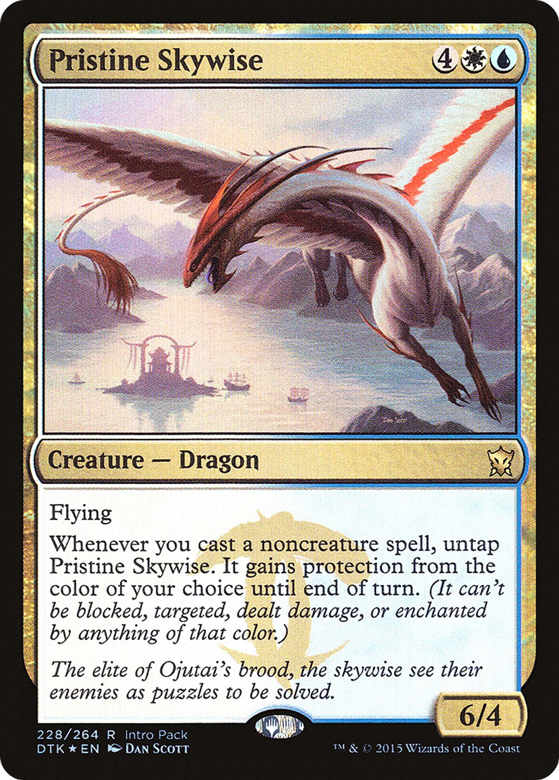 Pristine Skywise — Dragons of Tarkir Promos — Magic: The Gathering
