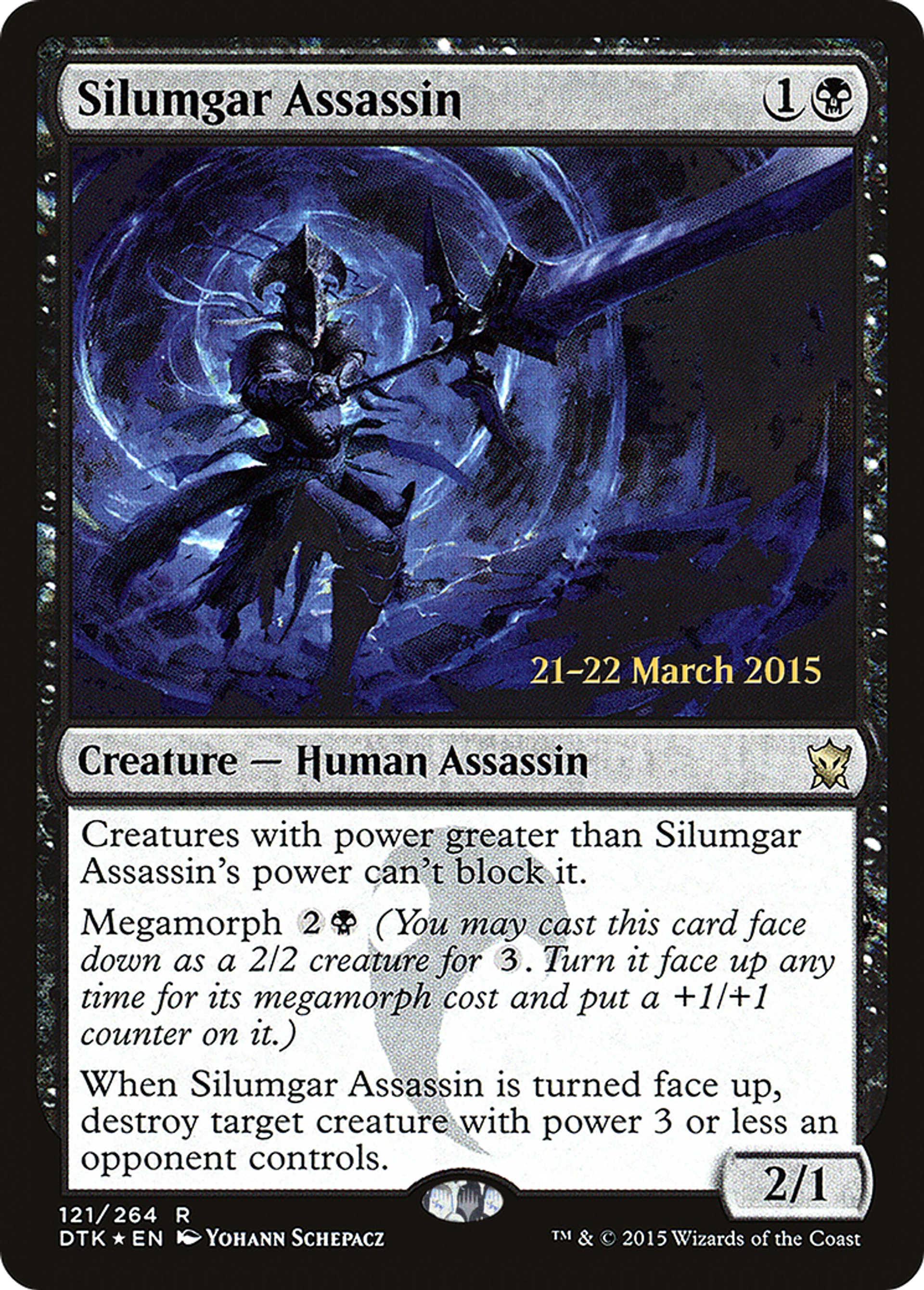 Silumgar Assassin — Dragons of Tarkir Promos — Magic: The Gathering