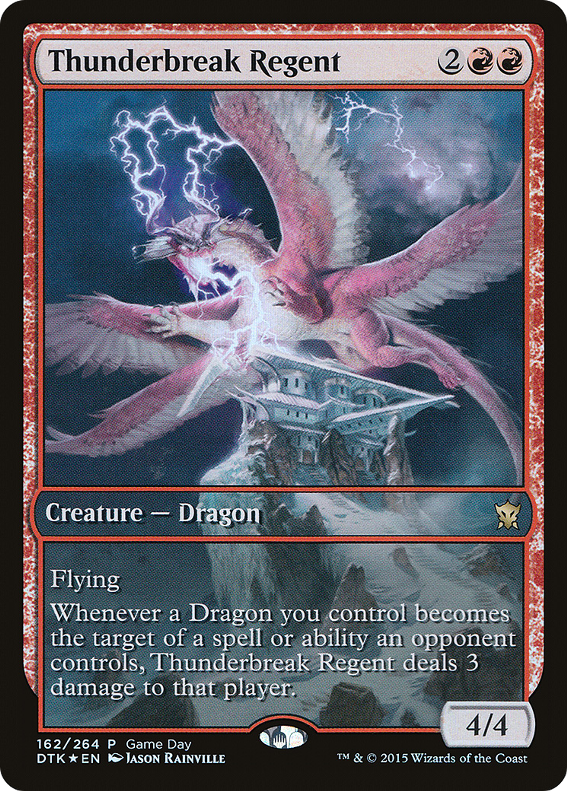 Thunderbreak Regent — Dragons of Tarkir Promos — Magic: The Gathering
