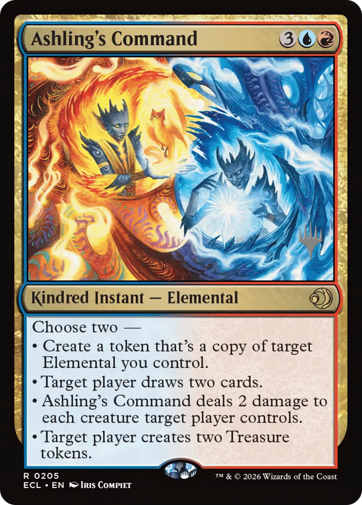 Ashling's Command — Lorwyn Eclipsed Promos — Magic: The Gathering