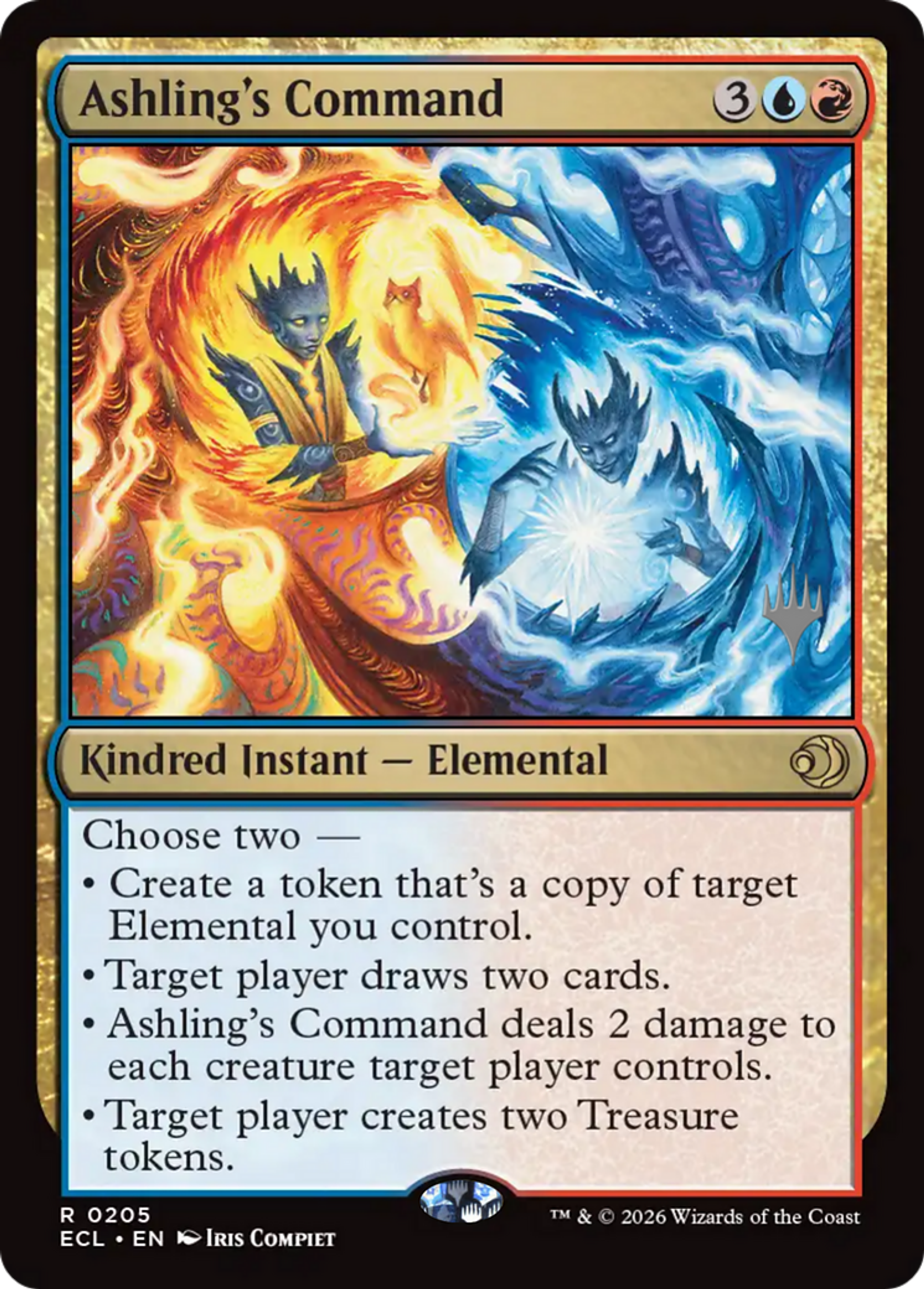 Commandement de Cendreline — Lorwyn Eclipsed Promos — Magic: The Gathering