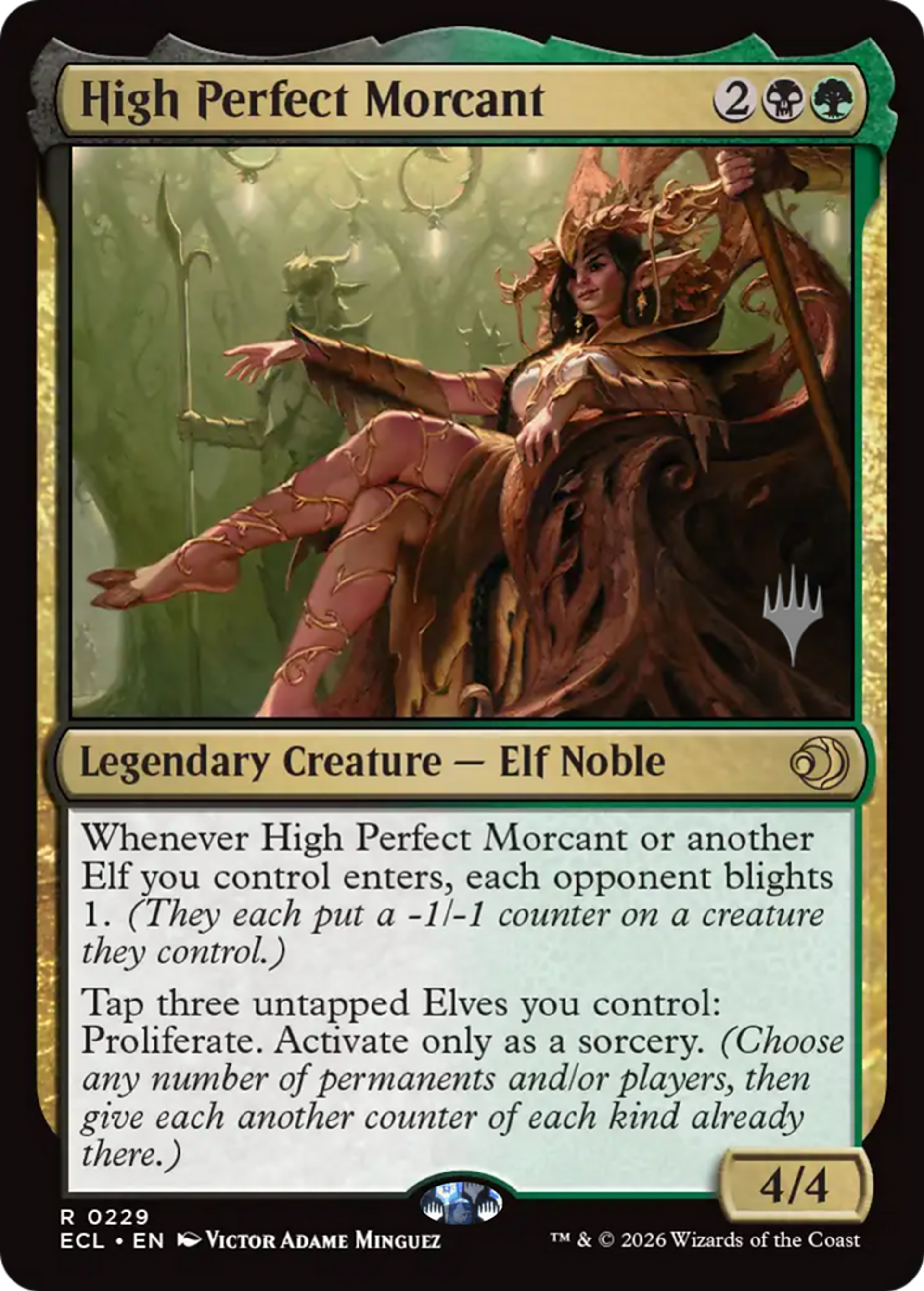 High Perfect Morcant — Lorwyn Eclipsed Promos — Magic: The Gathering