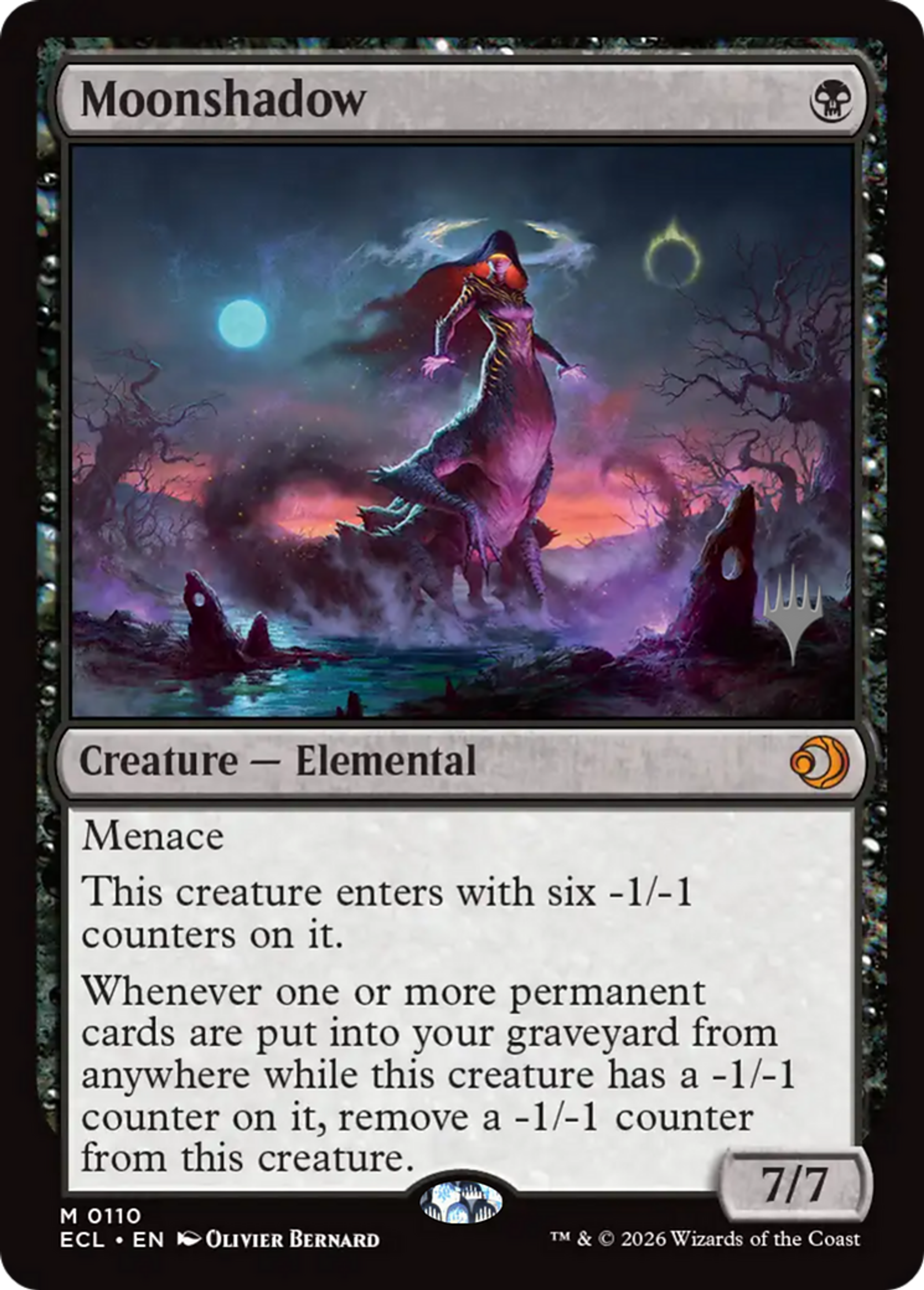 Moonshadow — Lorwyn Eclipsed Promos — Magic: The Gathering