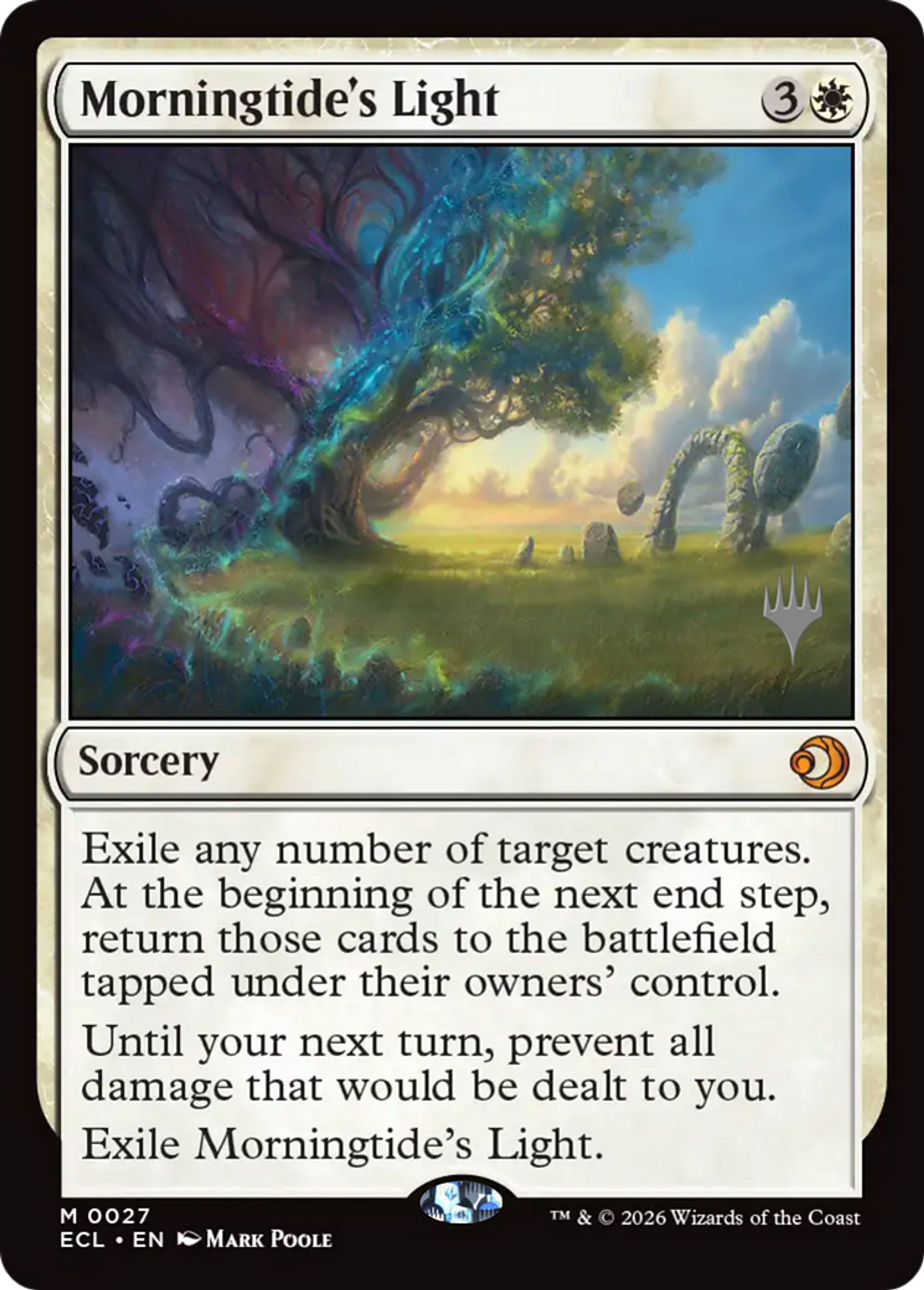 Morningtide's Light — Lorwyn Eclipsed Promos — Magic: The Gathering