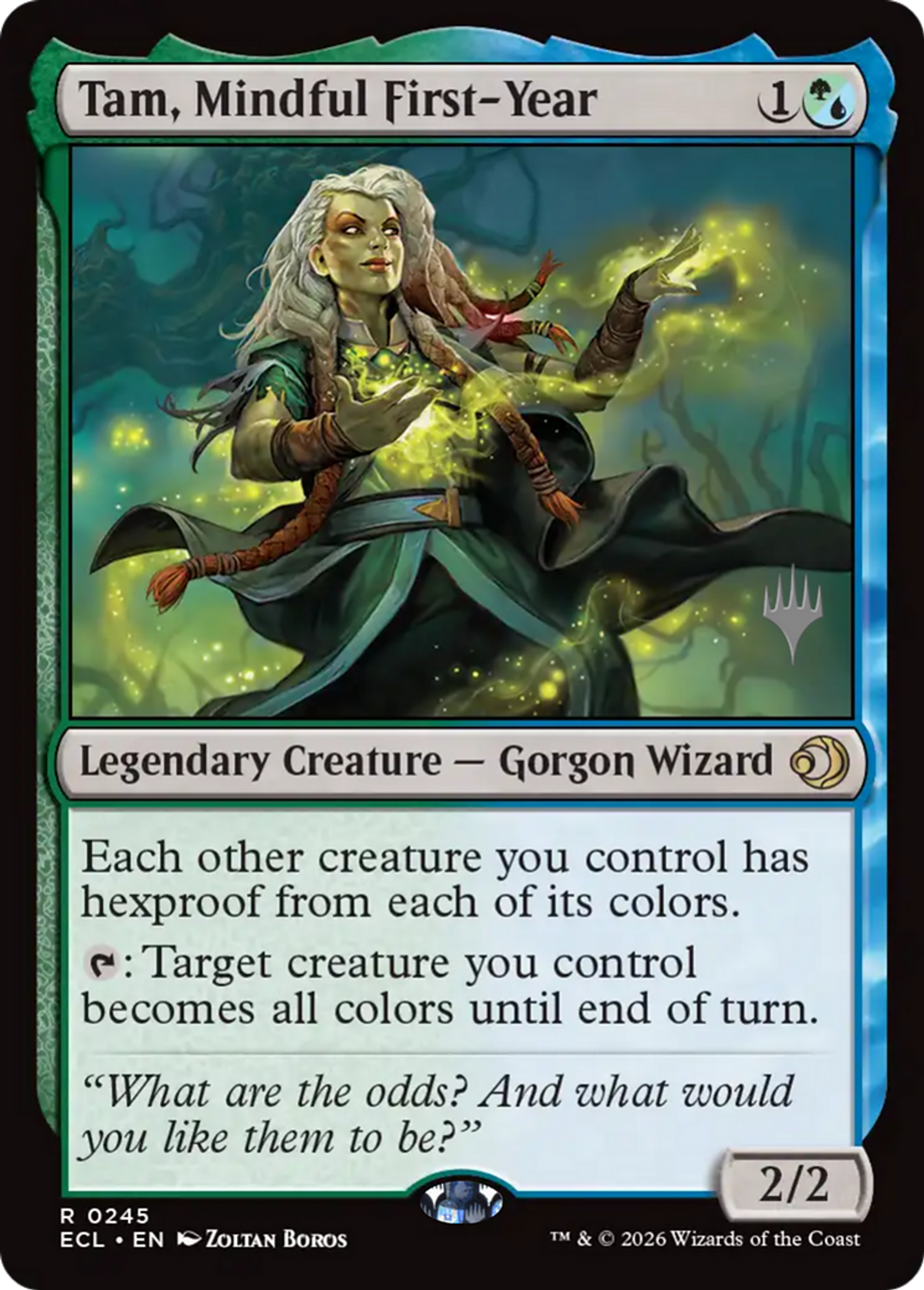 Tam, première année attentive — Lorwyn Eclipsed Promos — Magic: The Gathering