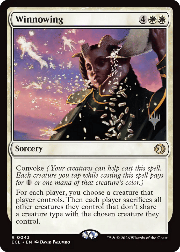 Winnowing — Lorwyn Eclipsed Promos — Magic: The Gathering