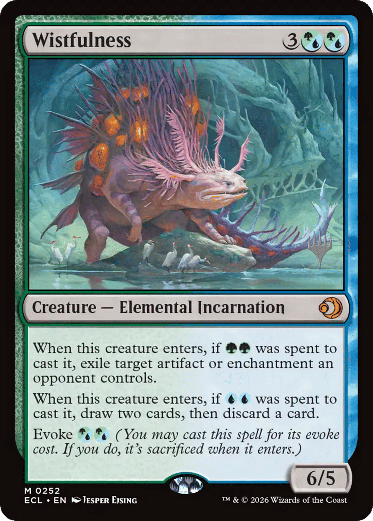 Wistfulness — Lorwyn Eclipsed Promos — Magic: The Gathering