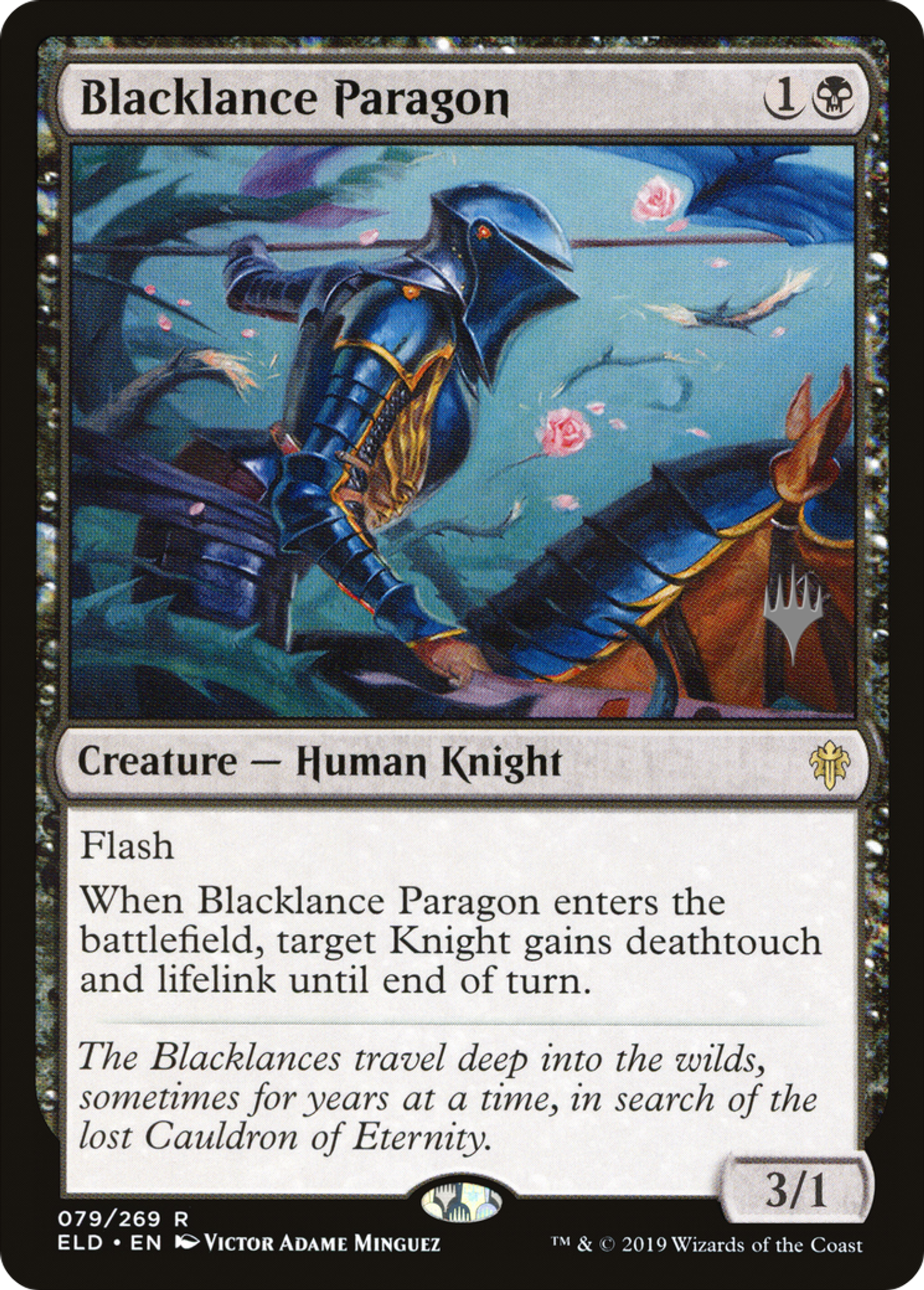 Parangon Lancenoire — Throne of Eldraine Promos — Magic: The Gathering