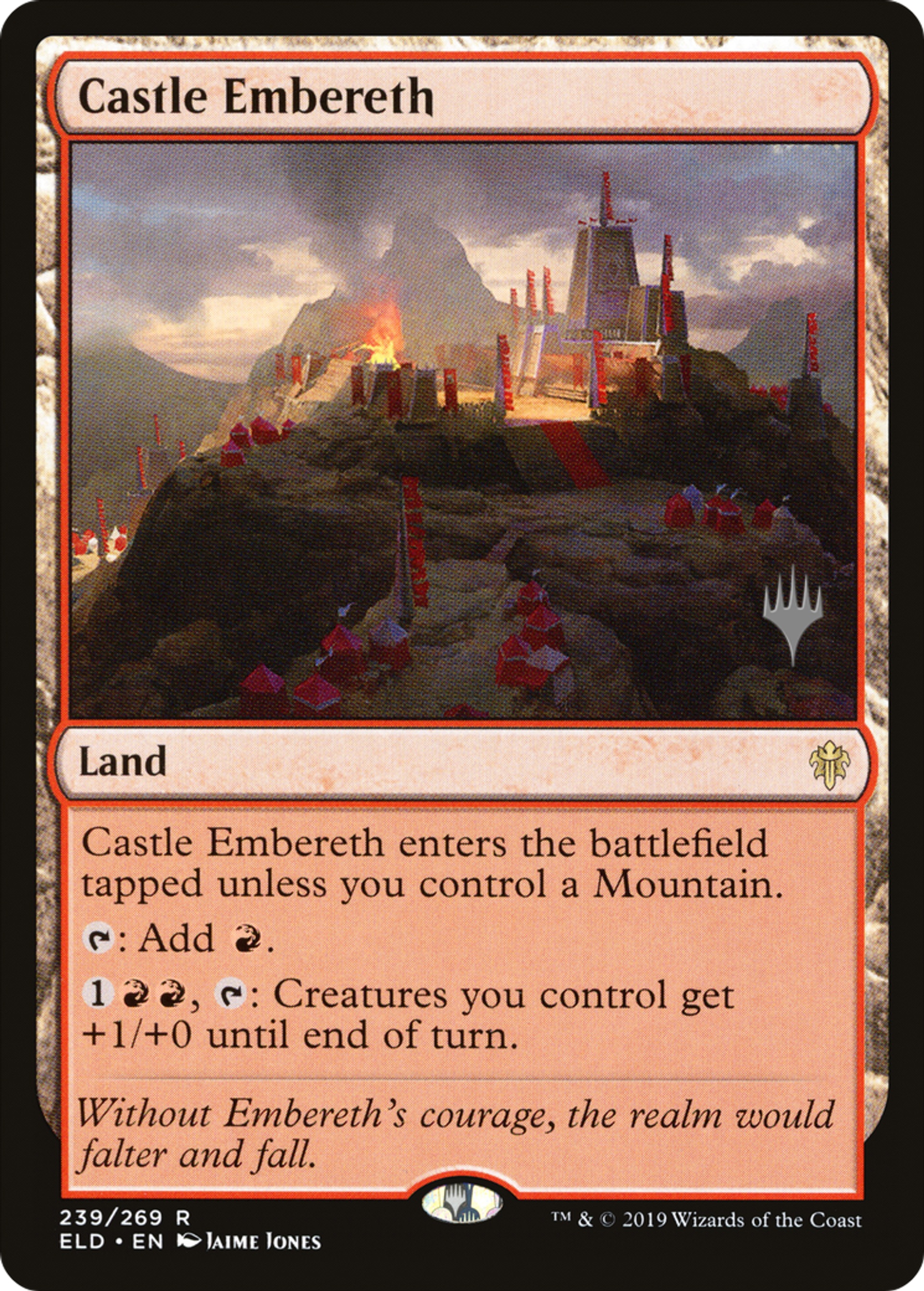 Château Braisereth — Throne of Eldraine Promos — Magic: The Gathering