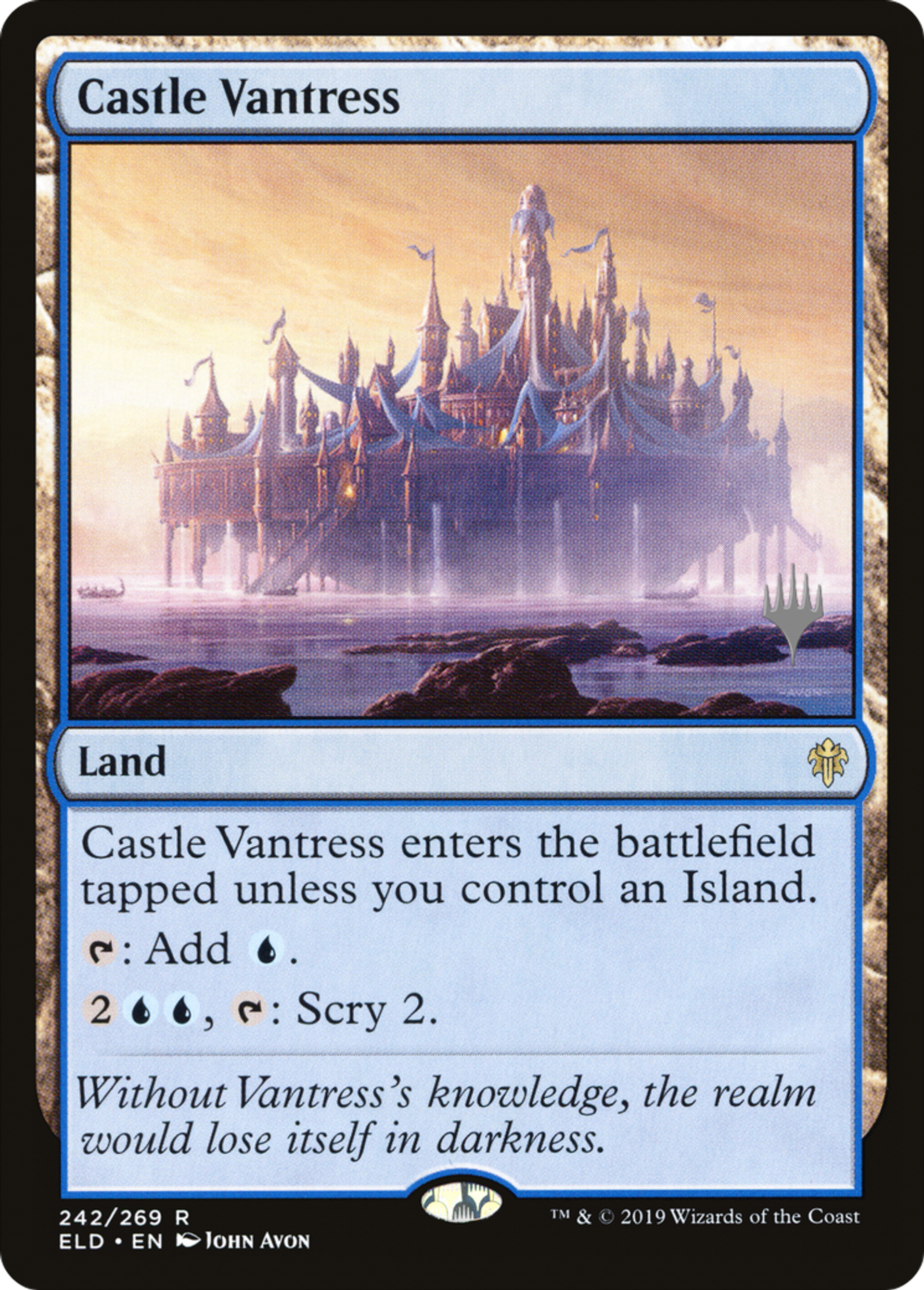 Château Vantress — Throne of Eldraine Promos — Magic: The Gathering